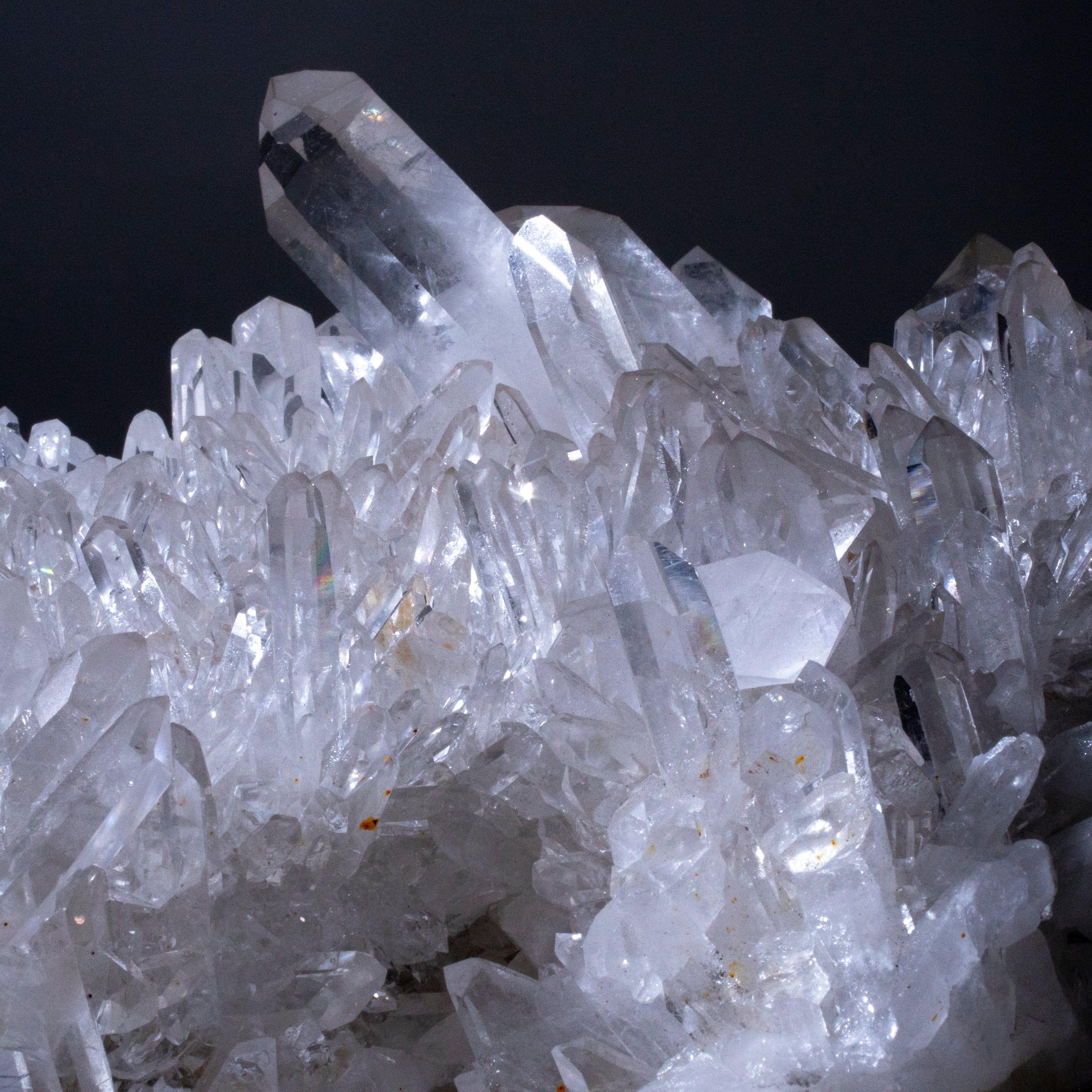 Kalifano Quartz Natural Clear Quartz Cluster Specimen 15" / 55lbs QC32000.003