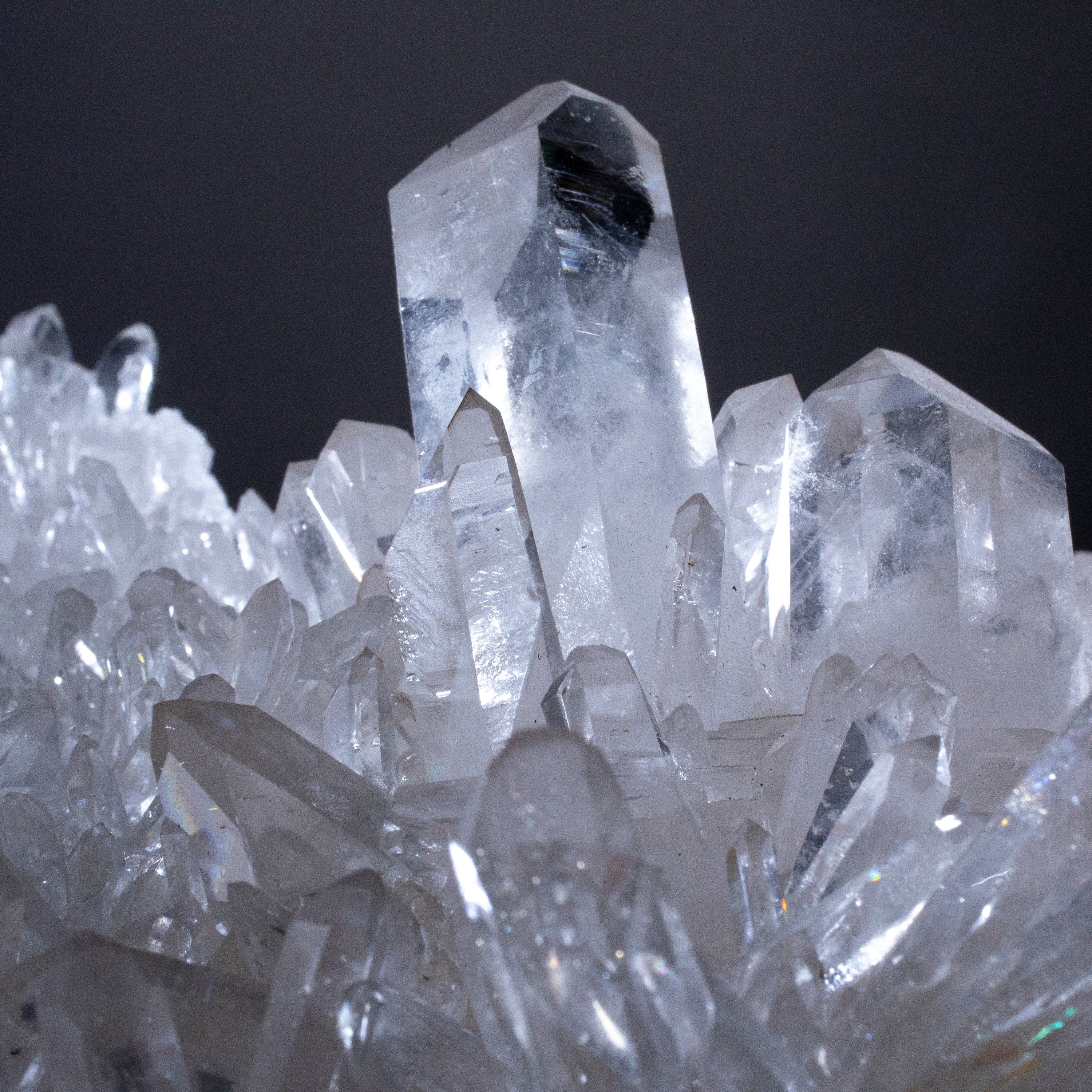 Kalifano Quartz Natural Clear Quartz Cluster Specimen 15" / 55lbs QC32000.003