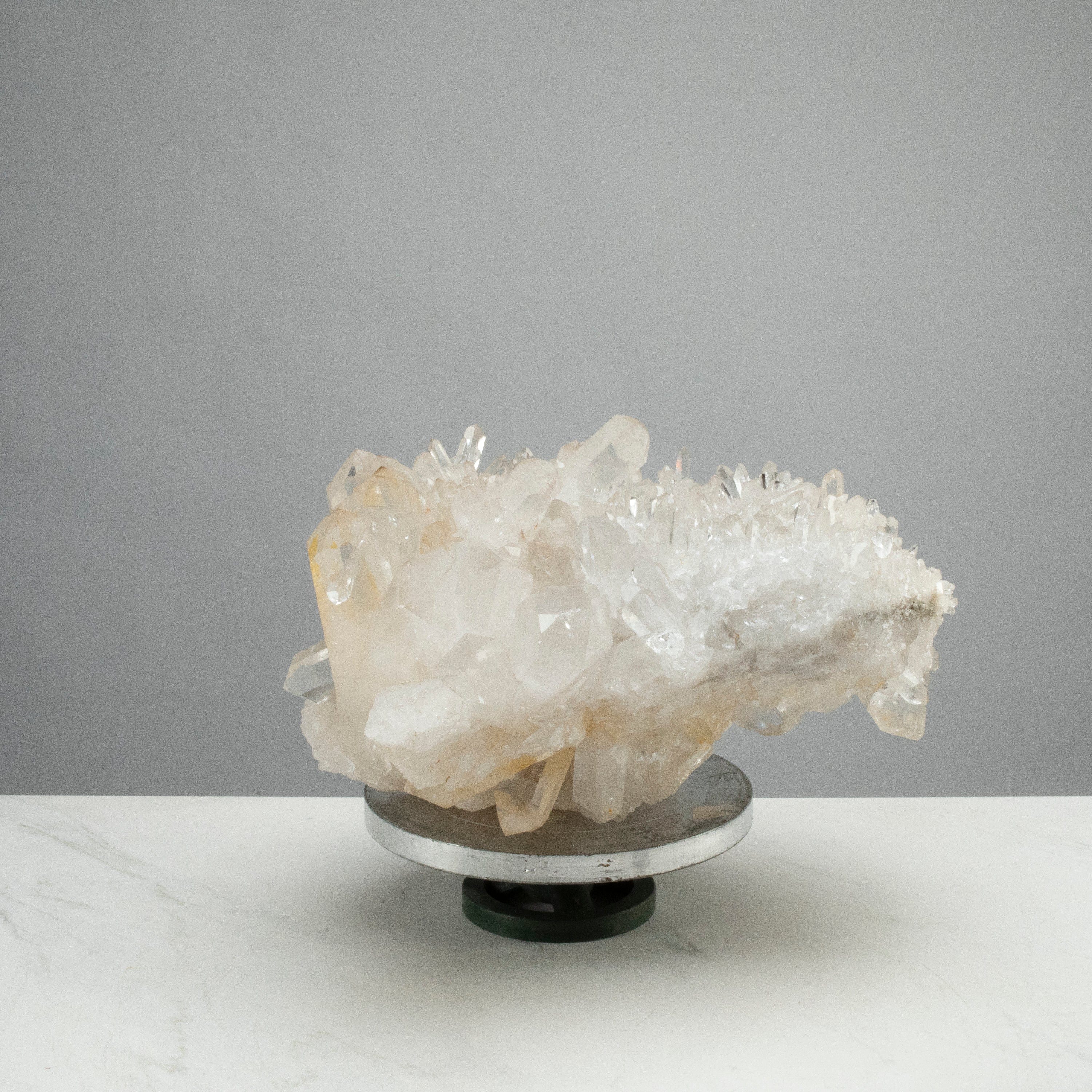 Kalifano Quartz Natural Clear Quartz Cluster Specimen 15" / 55lbs QC32000.003