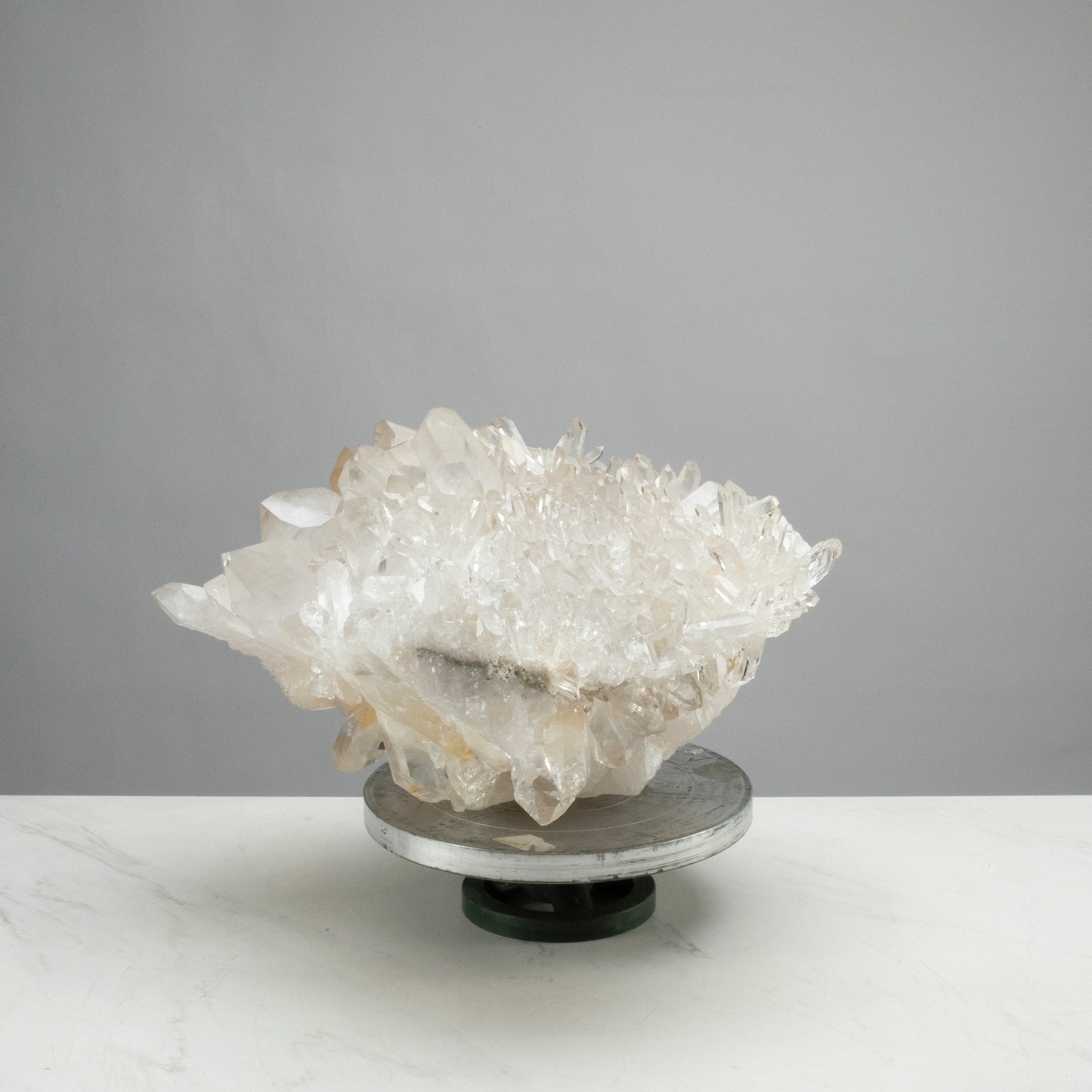 Kalifano Quartz Natural Clear Quartz Cluster Specimen 15" / 55lbs QC32000.003