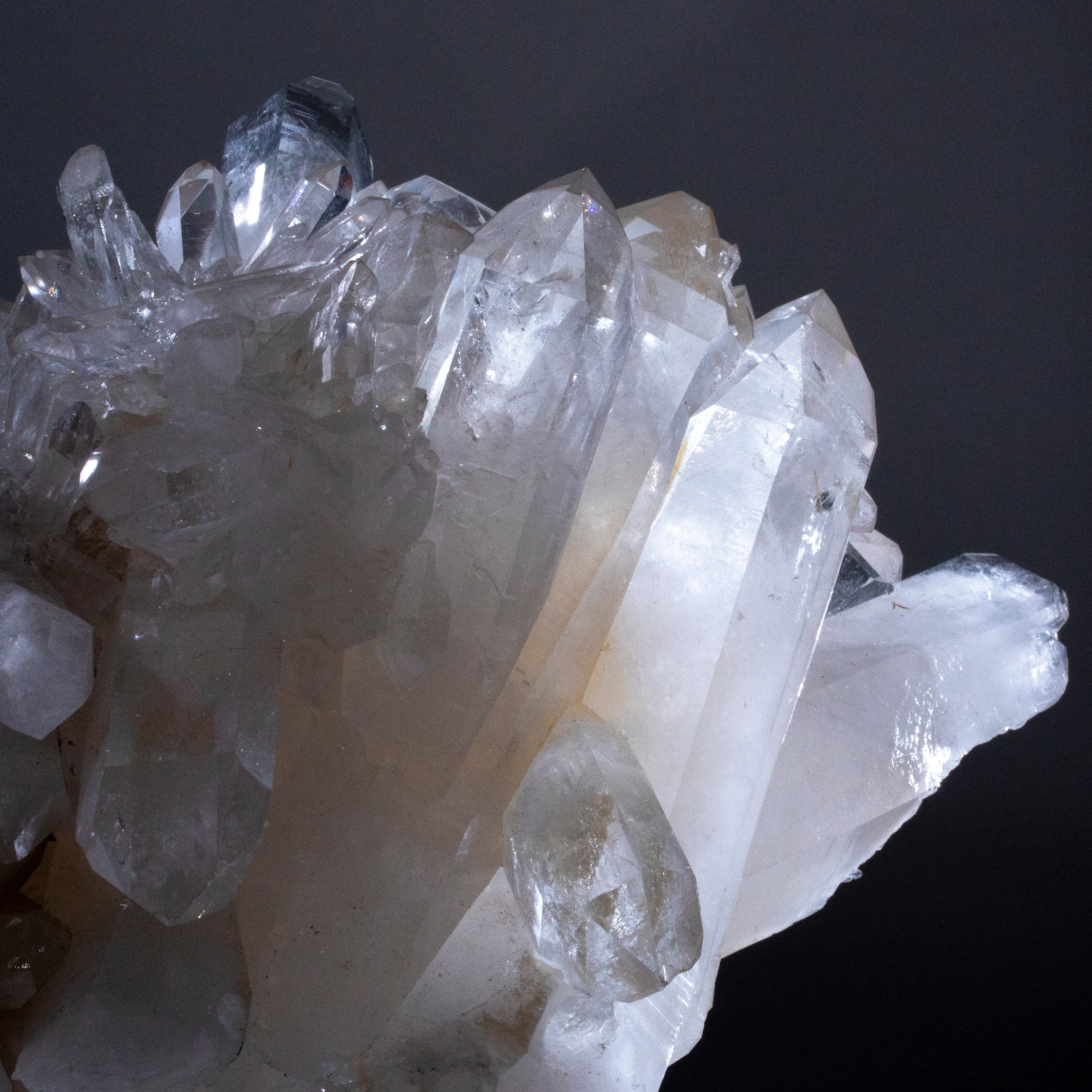 Kalifano Quartz Natural Clear Quartz Cluster Specimen 15" / 55lbs QC32000.003