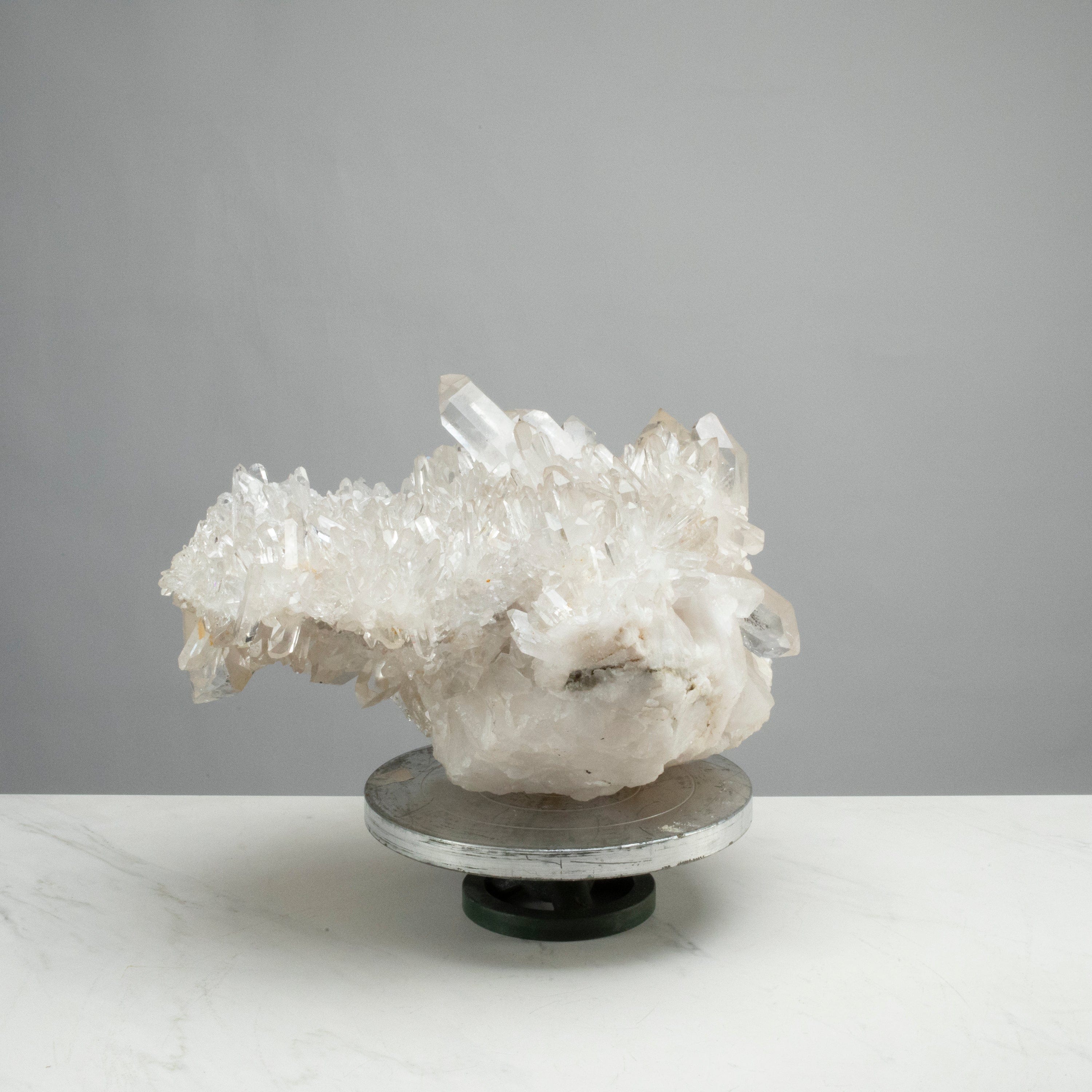 Kalifano Quartz Natural Clear Quartz Cluster Specimen 15" / 55lbs QC32000.003