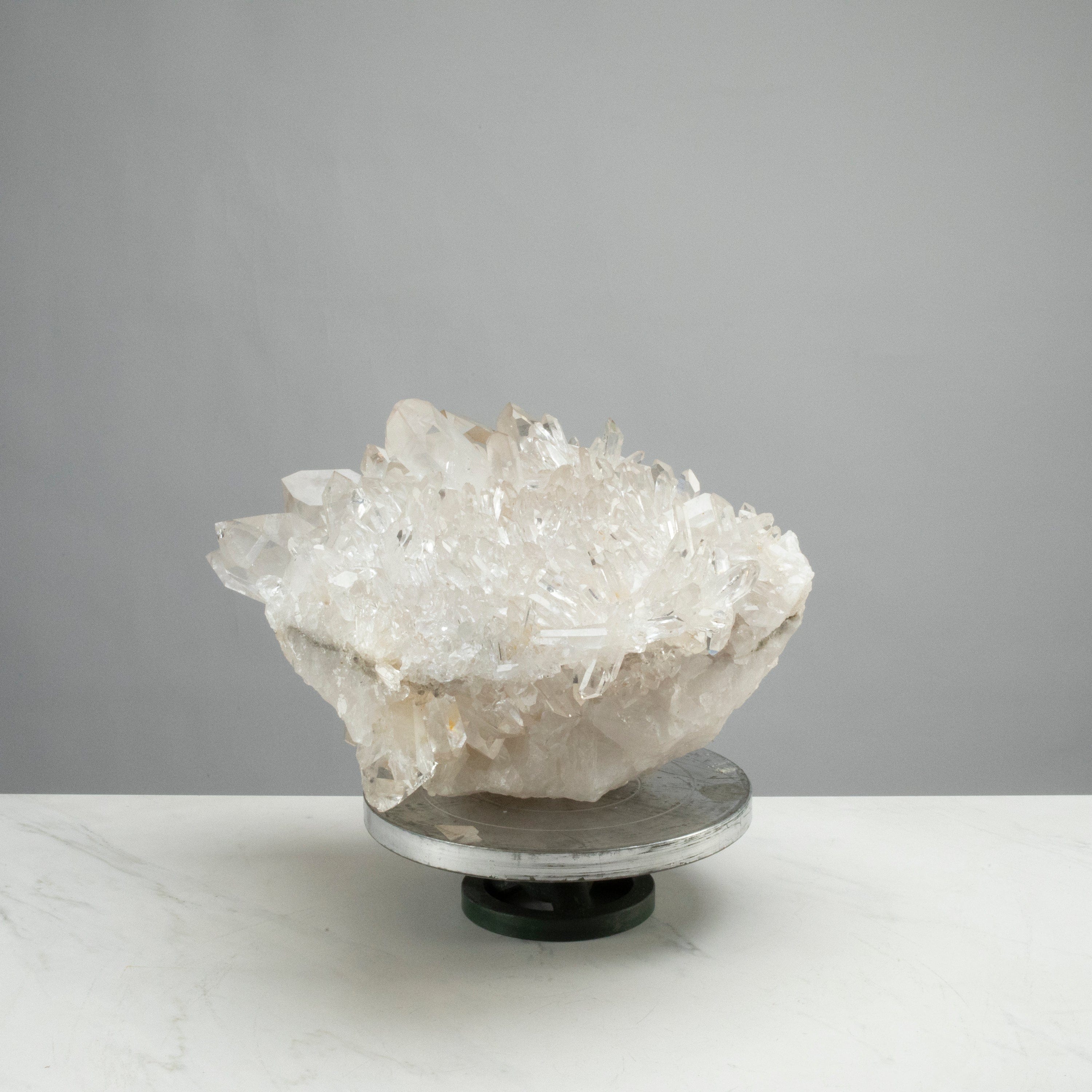 Kalifano Quartz Natural Clear Quartz Cluster Specimen 15" / 55lbs QC32000.003