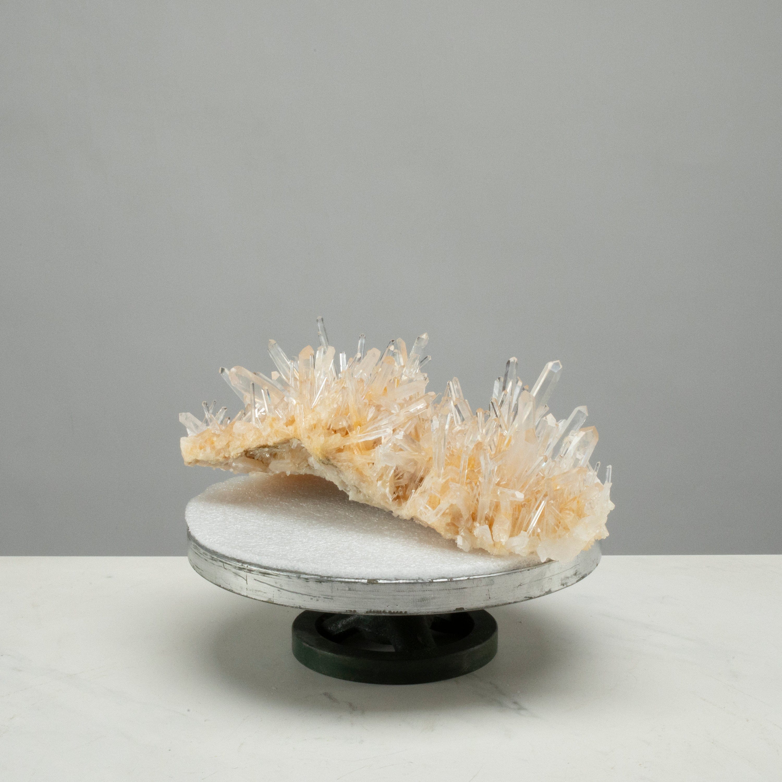 Kalifano Quartz Natural Mango Quartz Cluster Specimen 12" / 4.5 lbs QCM70000.001