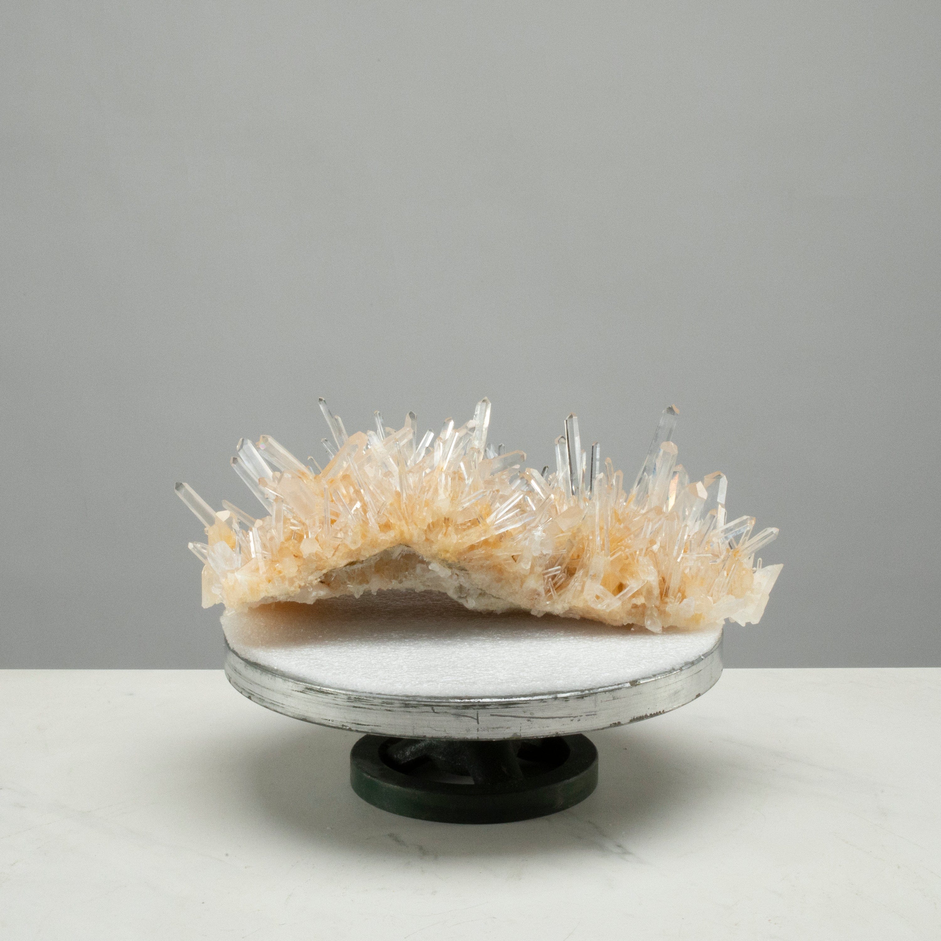 Kalifano Quartz Natural Mango Quartz Cluster Specimen 12" / 4.5 lbs QCM70000.001