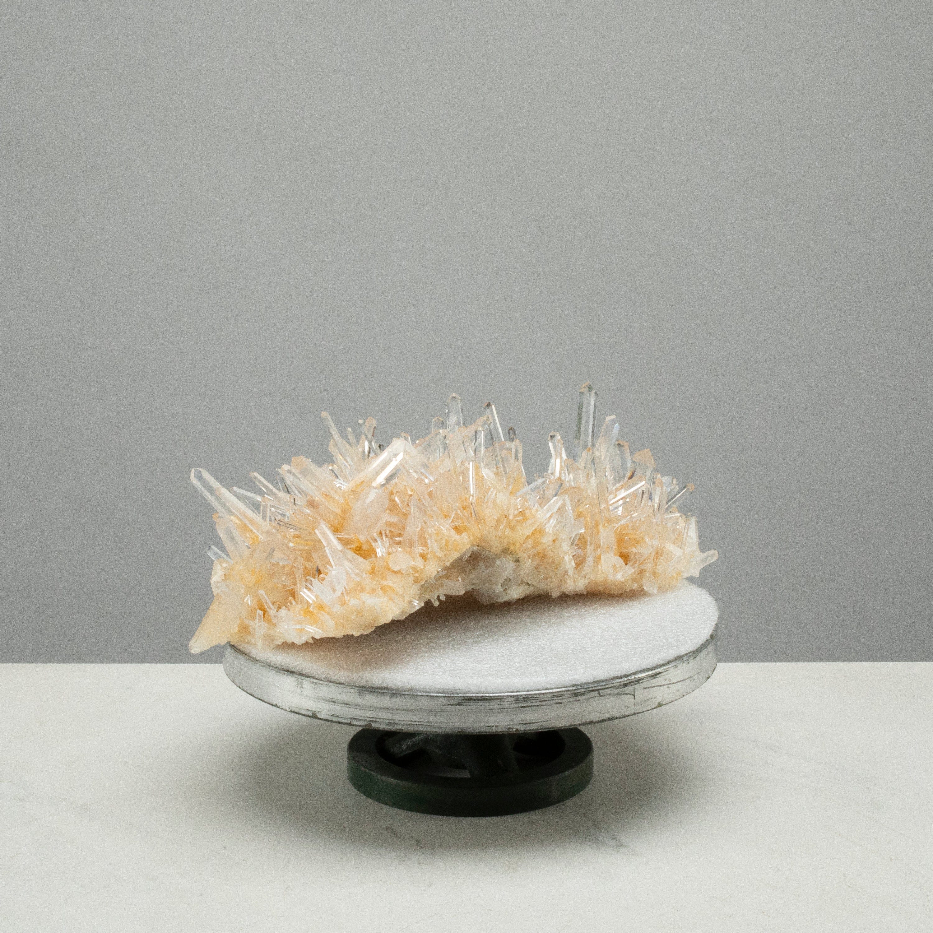 Kalifano Quartz Natural Mango Quartz Cluster Specimen 12" / 4.5 lbs QCM70000.001