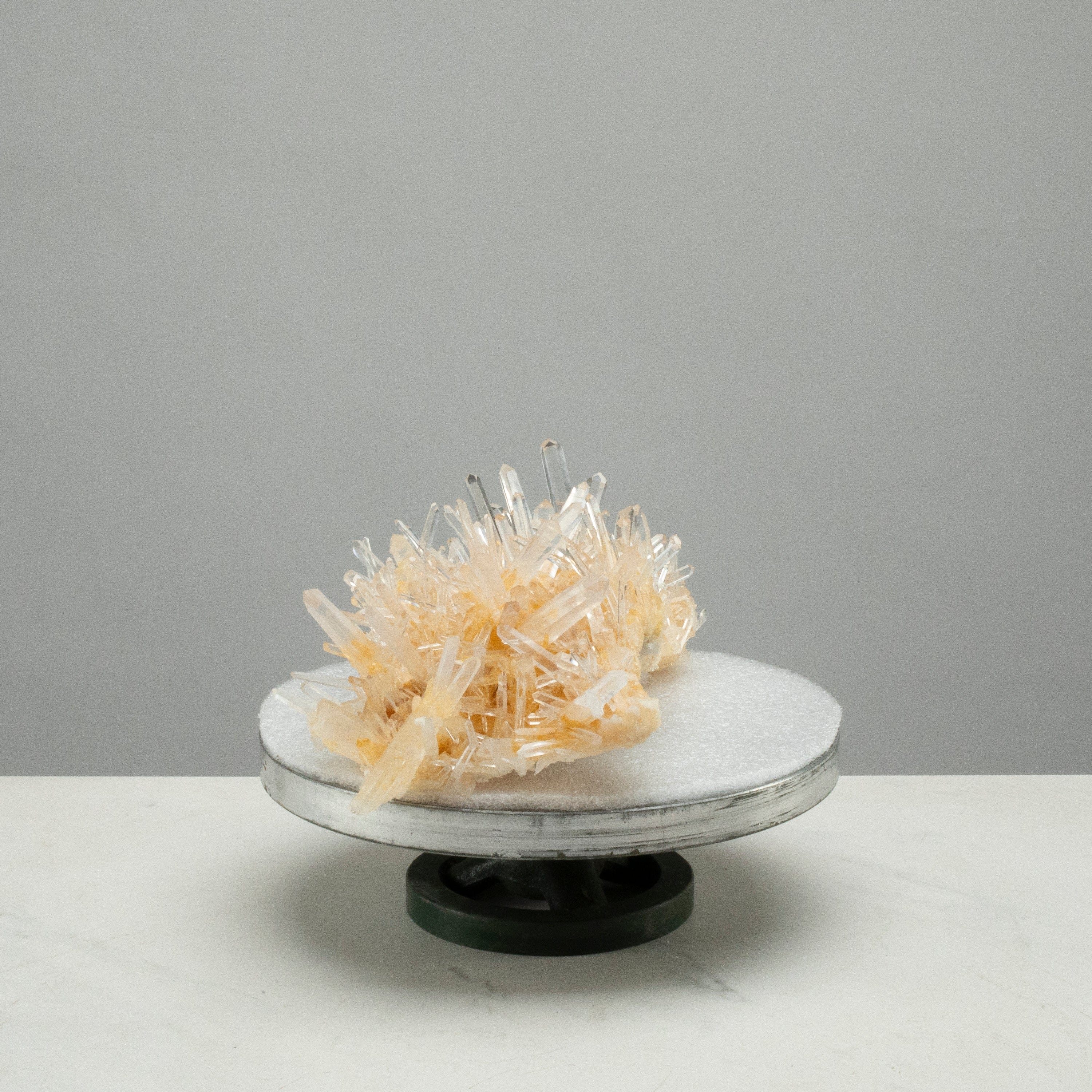 Kalifano Quartz Natural Mango Quartz Cluster Specimen 12" / 4.5 lbs QCM70000.001