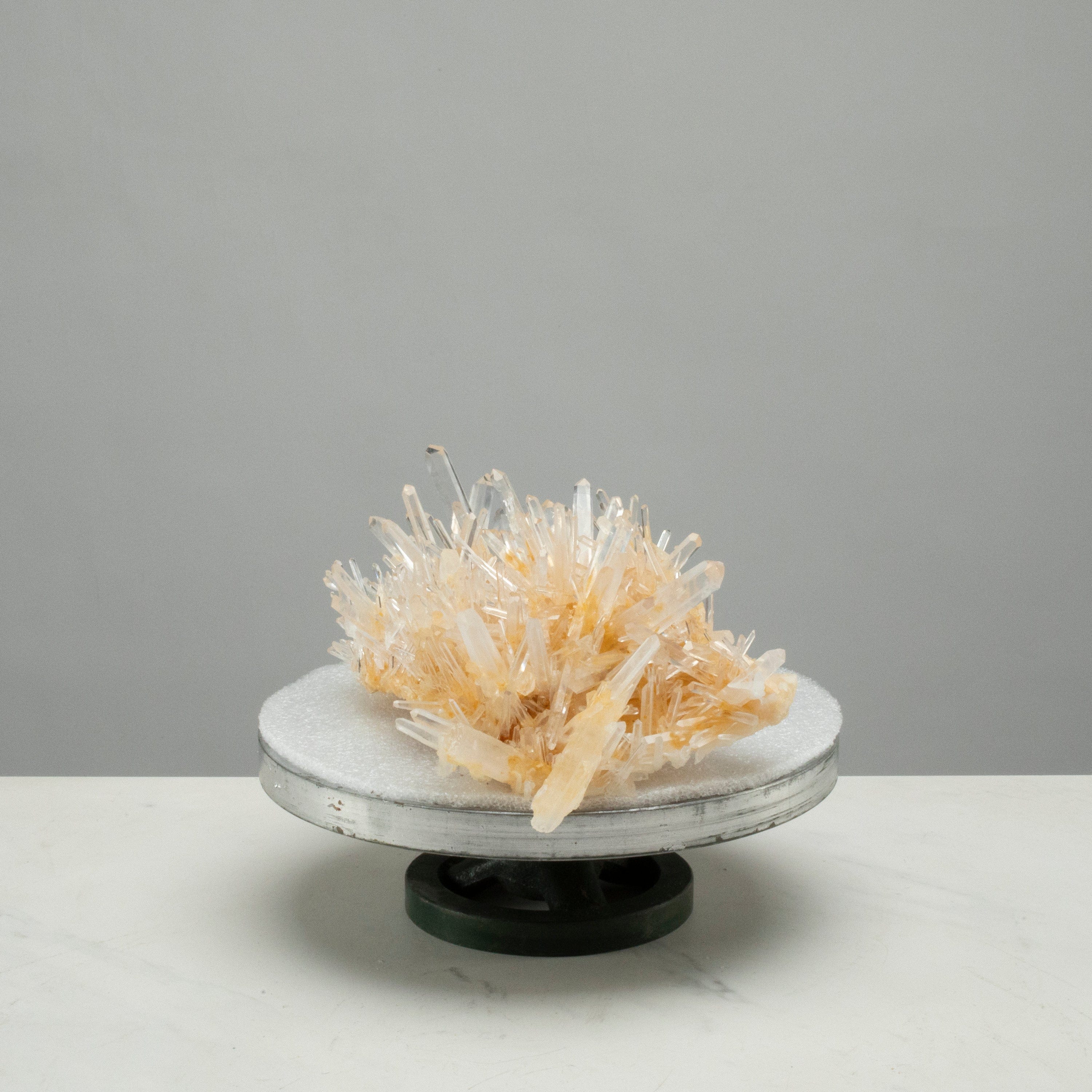 Kalifano Quartz Natural Mango Quartz Cluster Specimen 12" / 4.5 lbs QCM70000.001