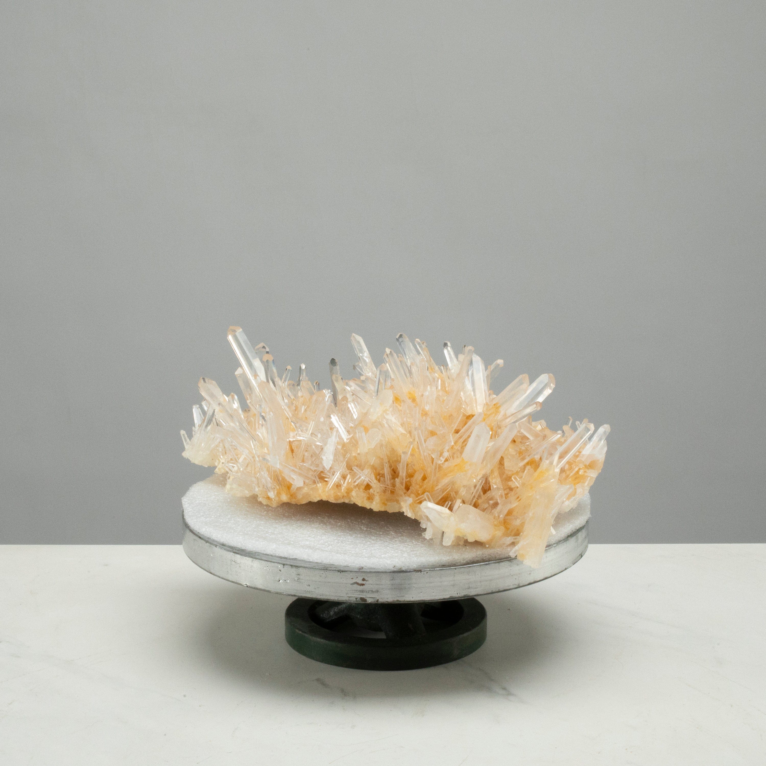 Kalifano Quartz Natural Mango Quartz Cluster Specimen 12" / 4.5 lbs QCM70000.001
