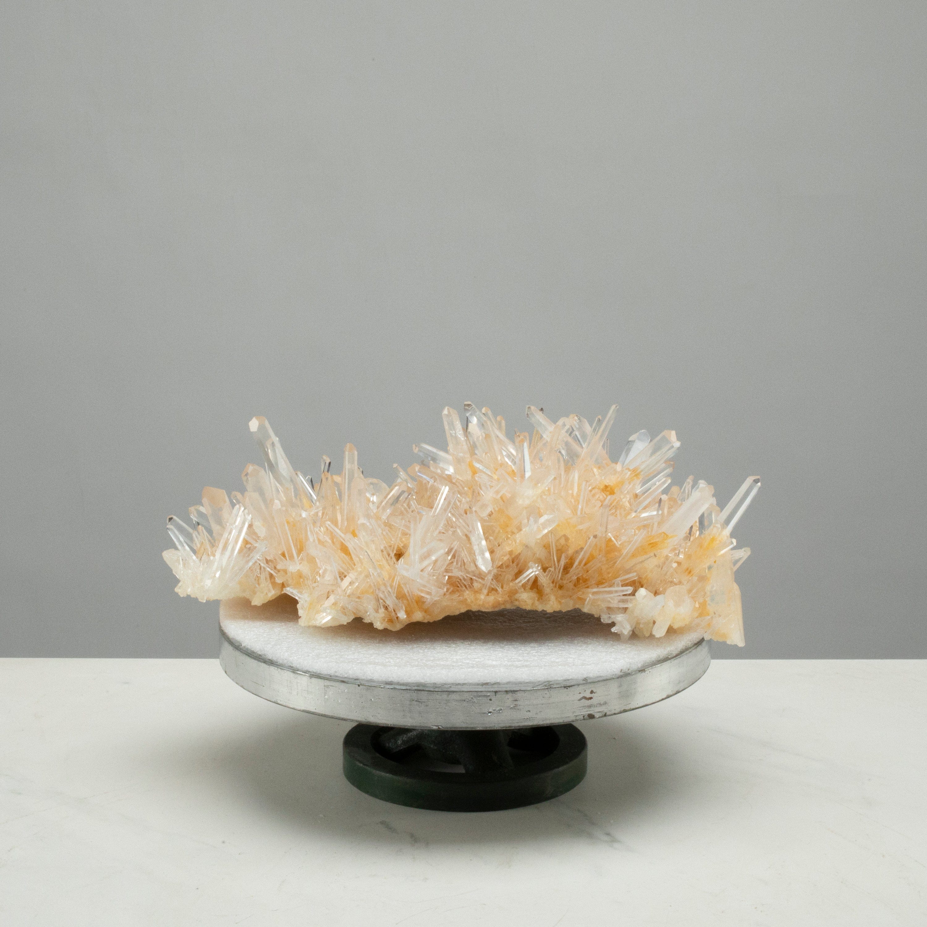 Kalifano Quartz Natural Mango Quartz Cluster Specimen 12" / 4.5 lbs QCM70000.001