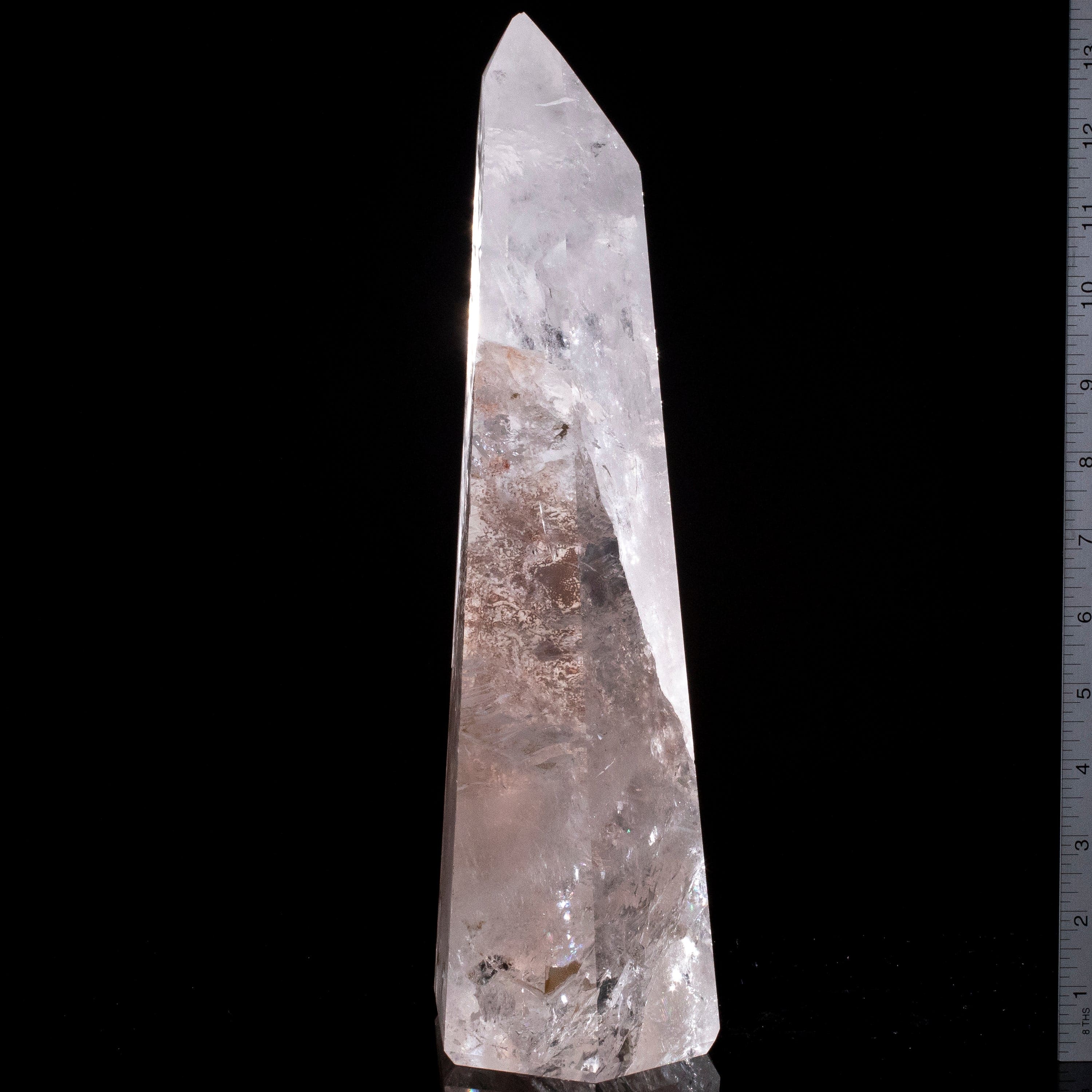 Kalifano Quartz Natural Quartz Obelisk from Brazil - 14" / 4,620 grams QZ6000.002