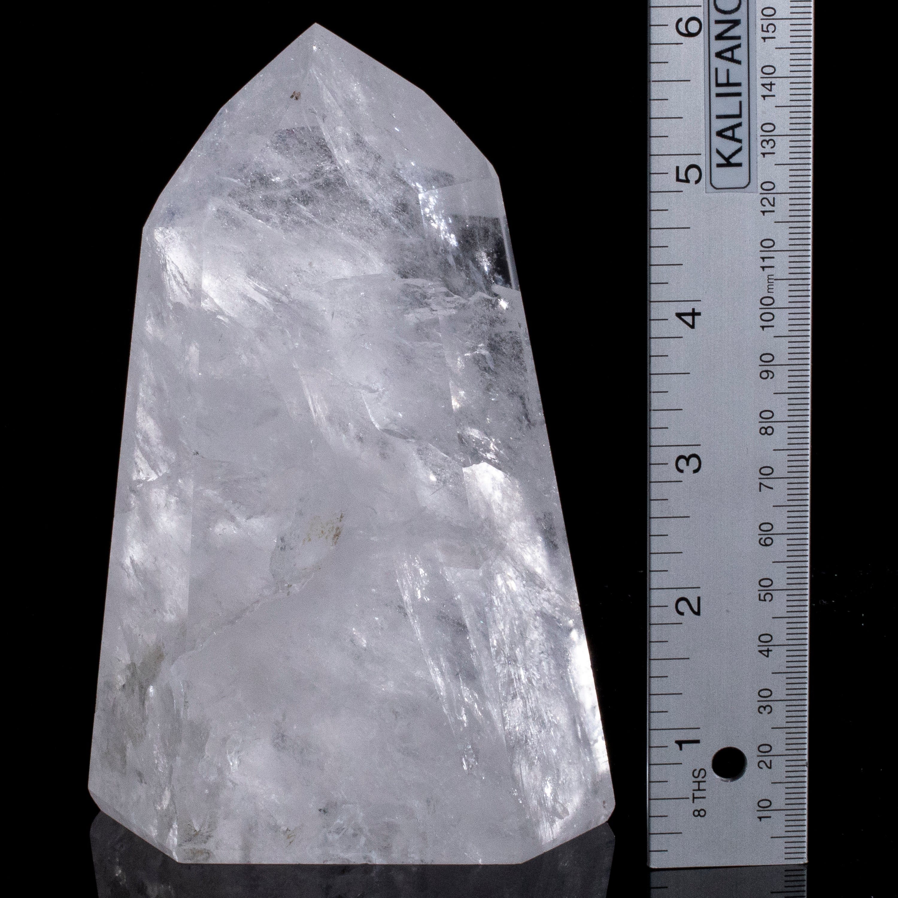 Kalifano Quartz Natural Quartz Obelisk from Brazil - 6" / 1,142 grams QZ1500.010