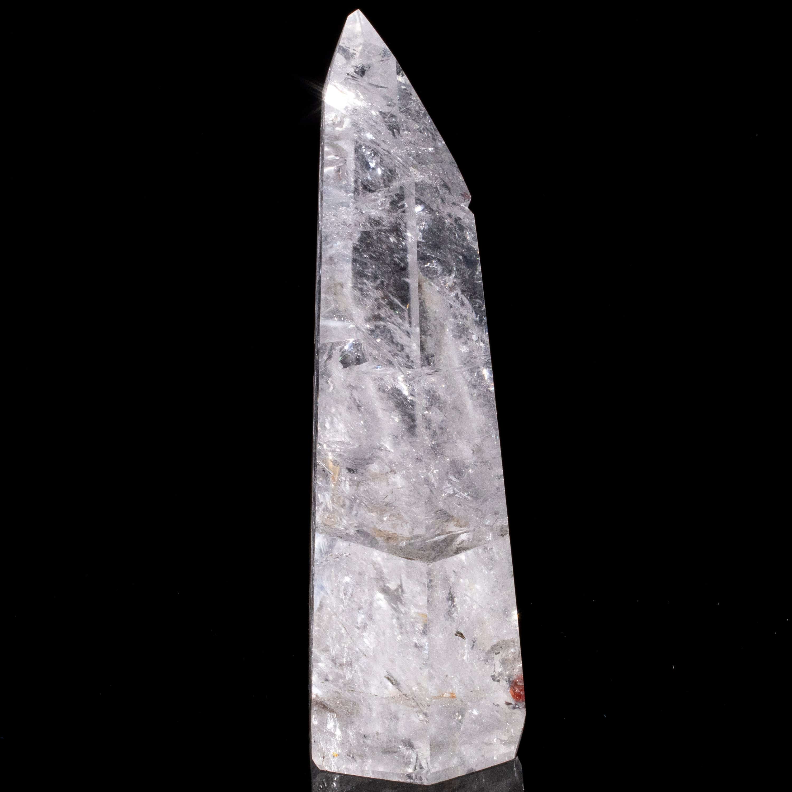 Kalifano Quartz Natural Quartz Obelisk from Brazil - 7.5" / 1,071 grams QZ1500.014