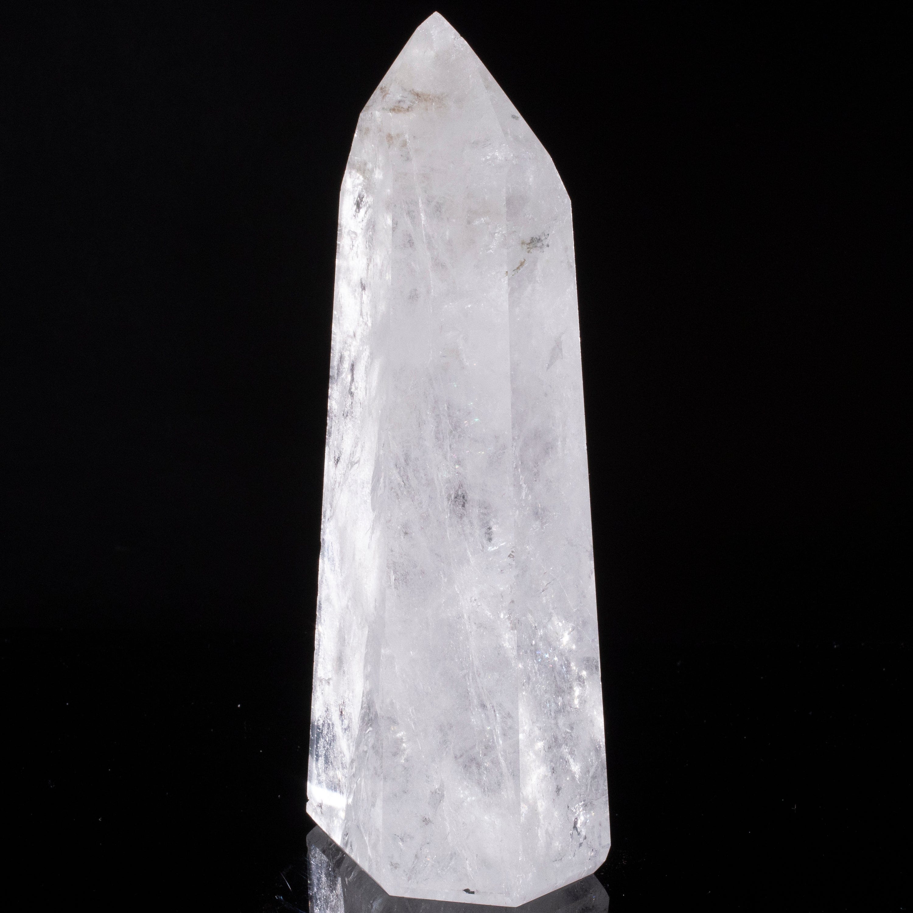 Kalifano Quartz Natural Quartz Obelisk from Brazil - 7.5" / 1,100 grams QZ1500.011