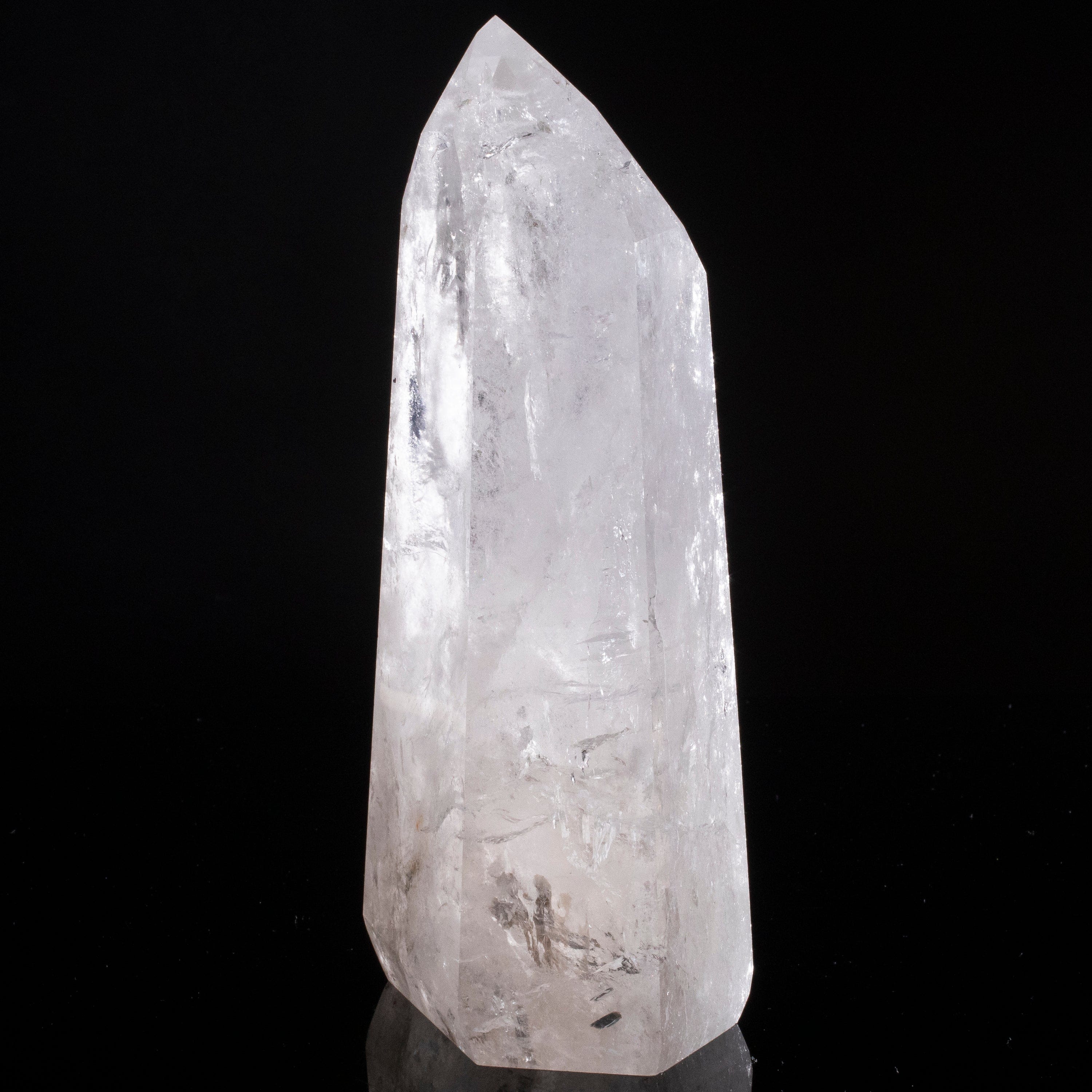 Kalifano Quartz Natural Quartz Obelisk from Brazil - 8" / 1,693 grams QZ2400.016