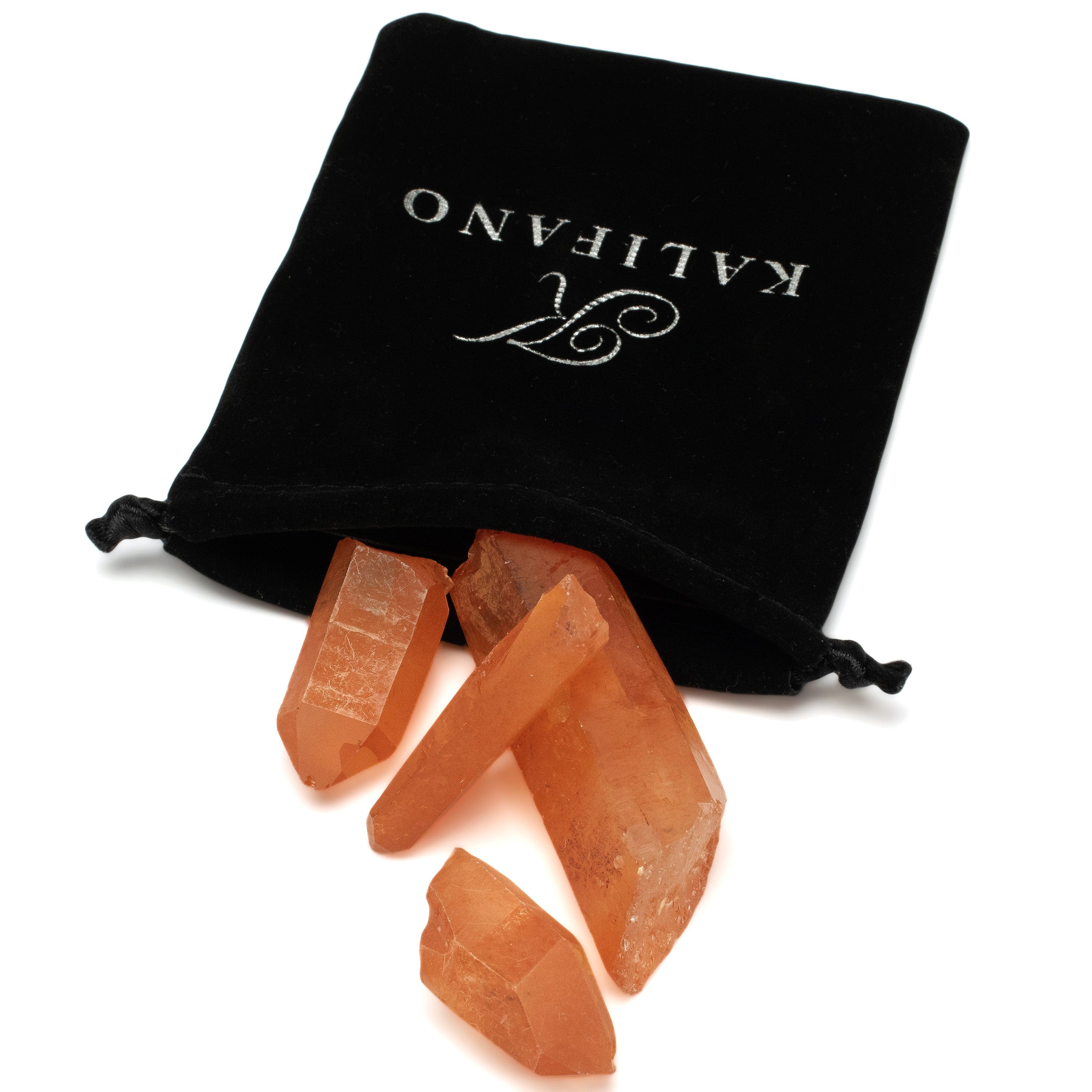 Kalifano Quartz Tangerine Quartz Point Bundle QTP40