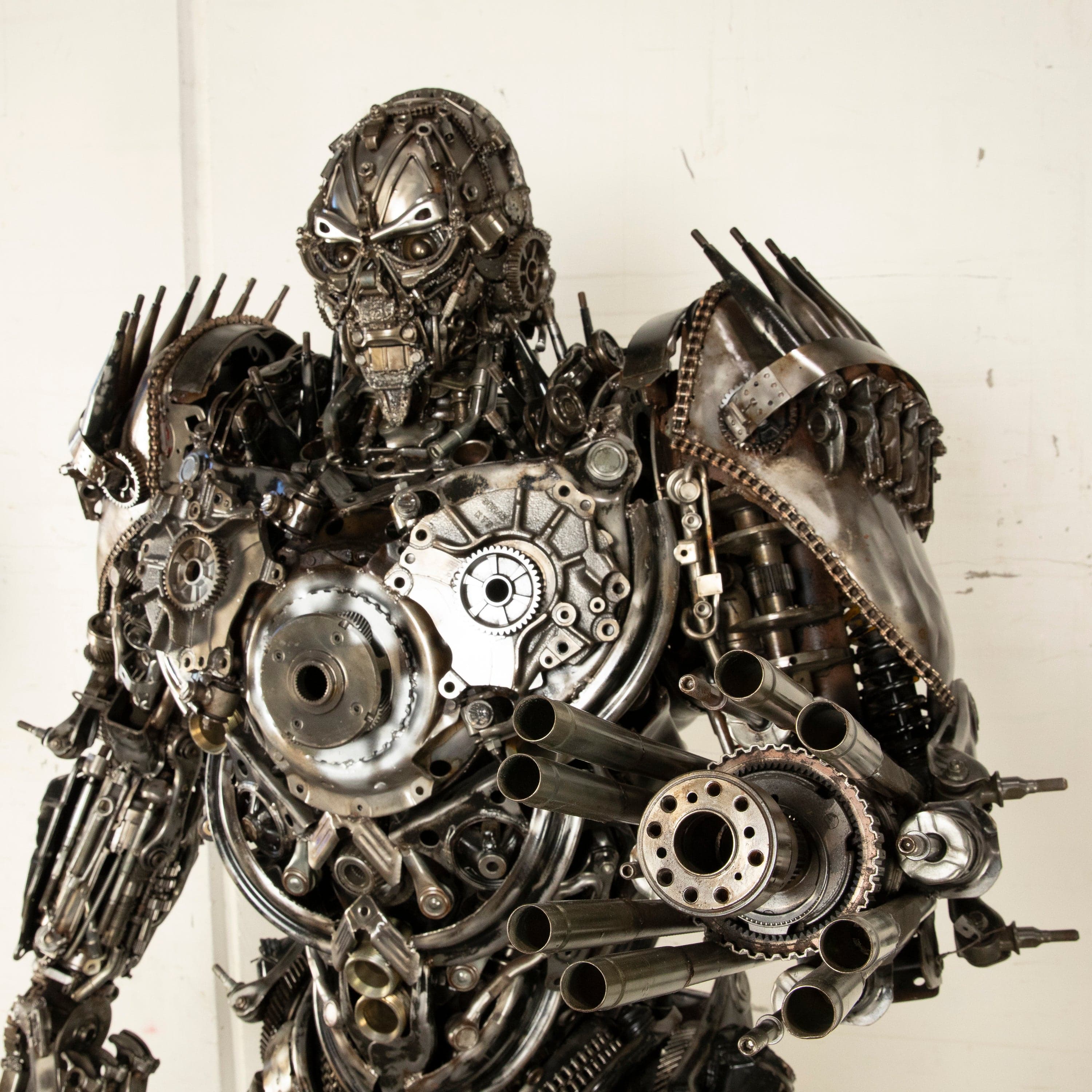 Kalifano Recycled Metal Art 102" Lockdown Decepticon Inspired Recycled Metal Art Sculpture RMS-LD260-S01