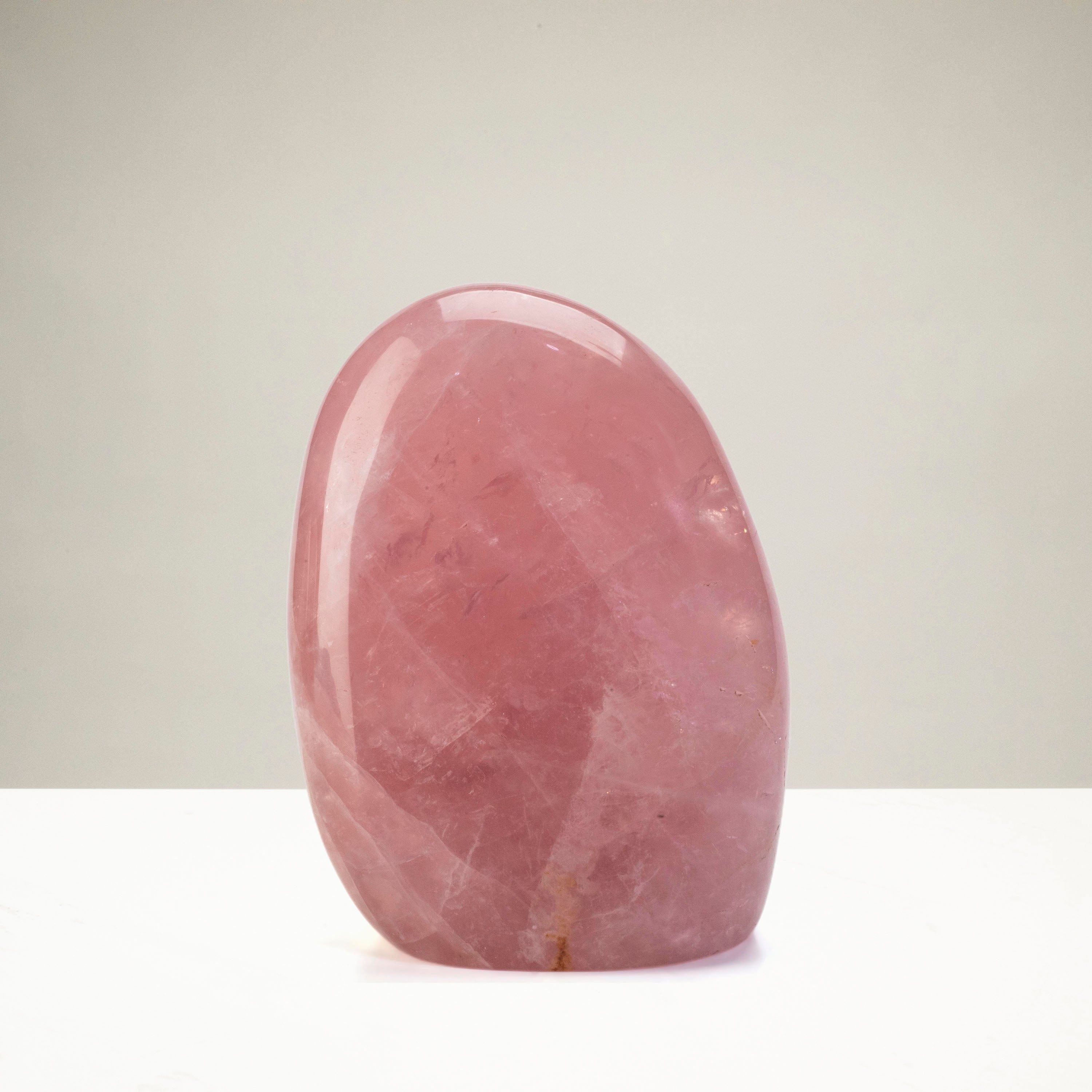 Kalifano Rose Quartz Rose Quartz Freeform Cut Base -4" / 600g CB300-RQ