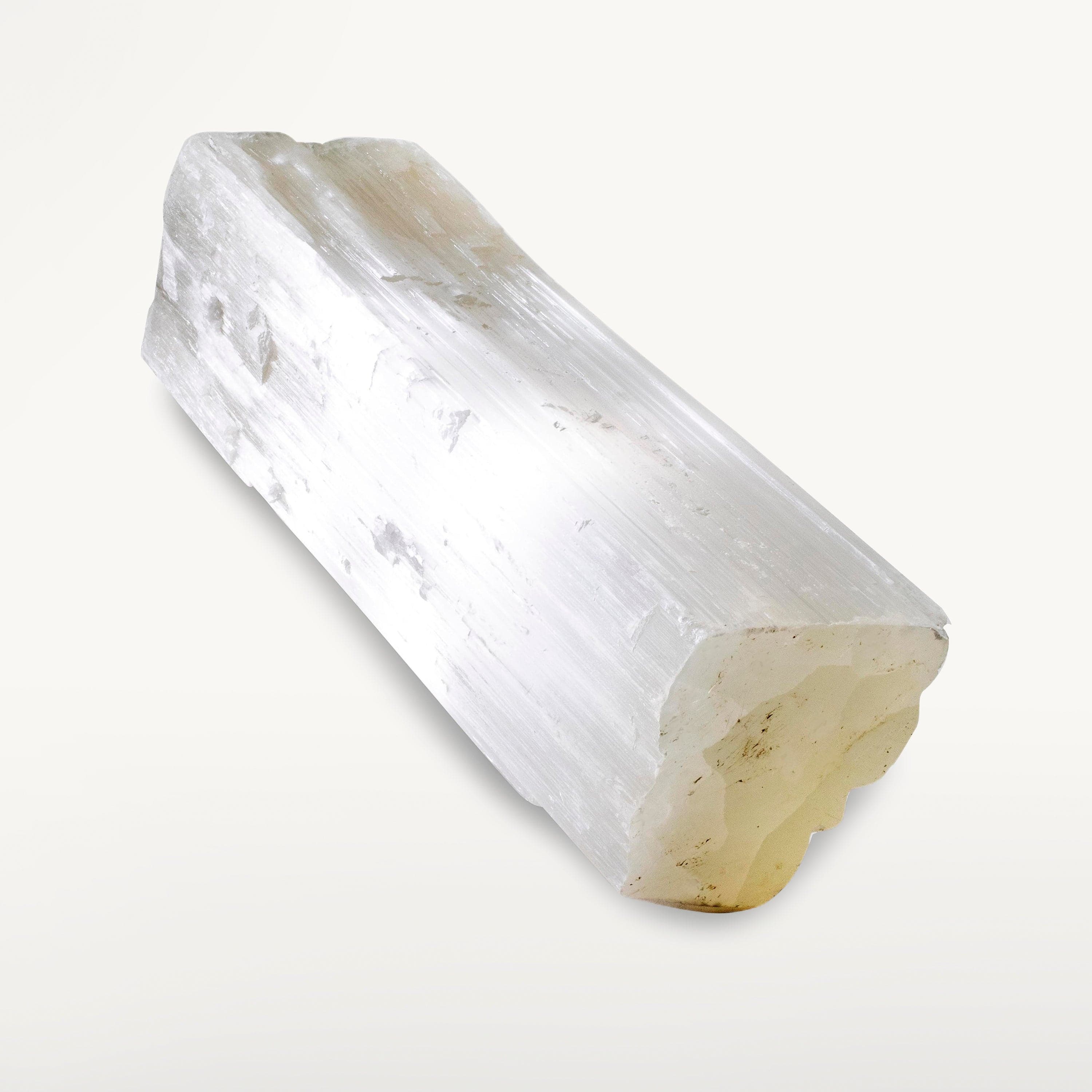 Kalifano Selenite Extra Large Natural Moroccan Selenite Log SL-LOG-XL