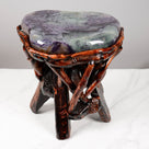 Purple & Green Fluorite Side Table 14