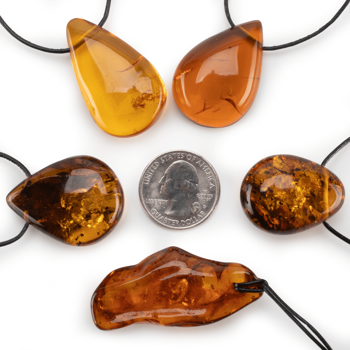 Kalifano AMBN200 - Baltic Amber Necklace AMBN200