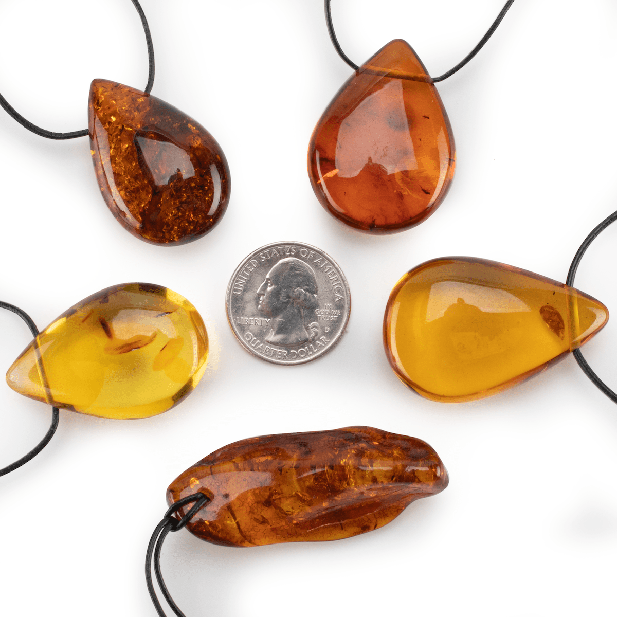 Kalifano AMBN250 - Baltic Amber Necklace AMBN250