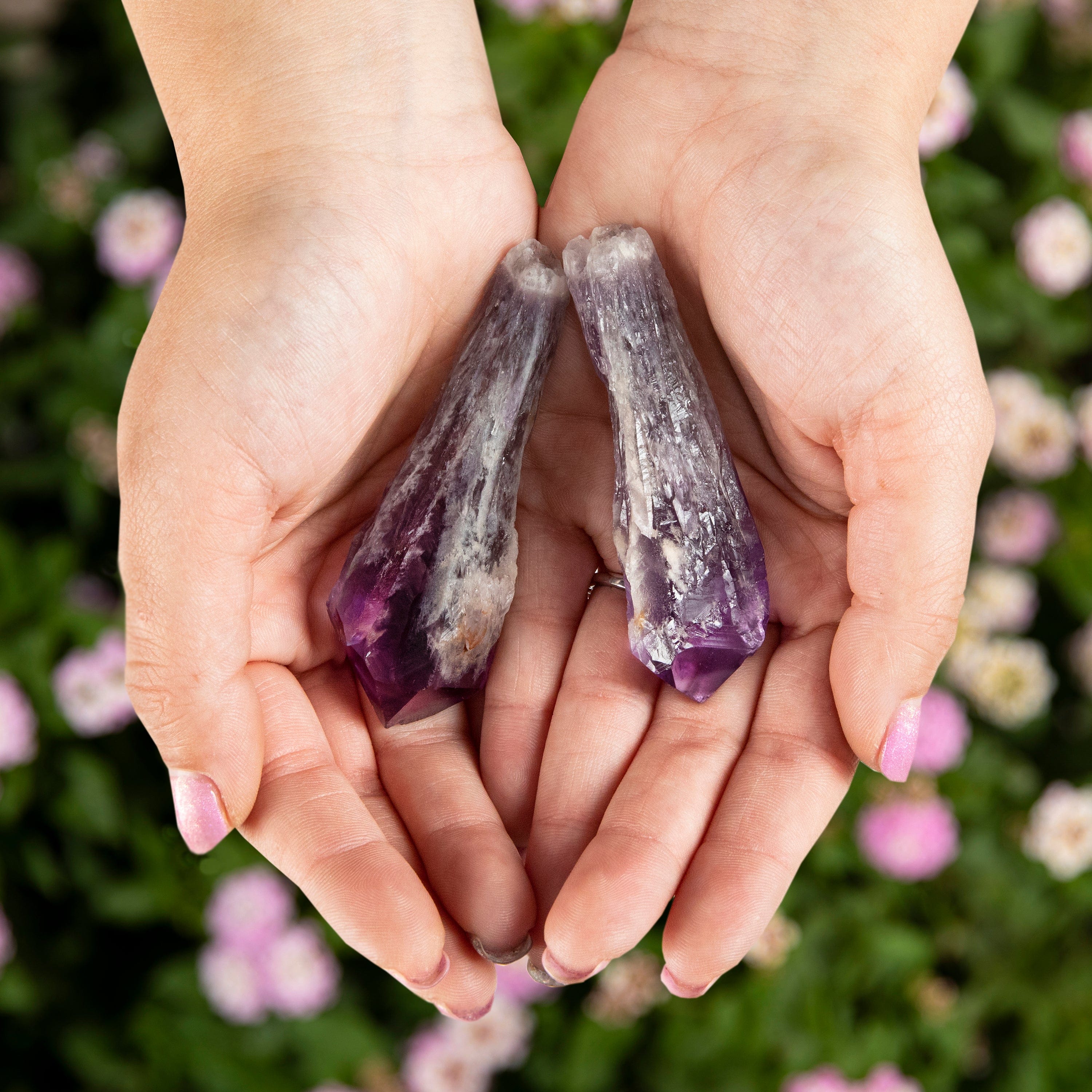 KALIFANO Amethyst Amethyst Laser Wand from Brazil ALW20