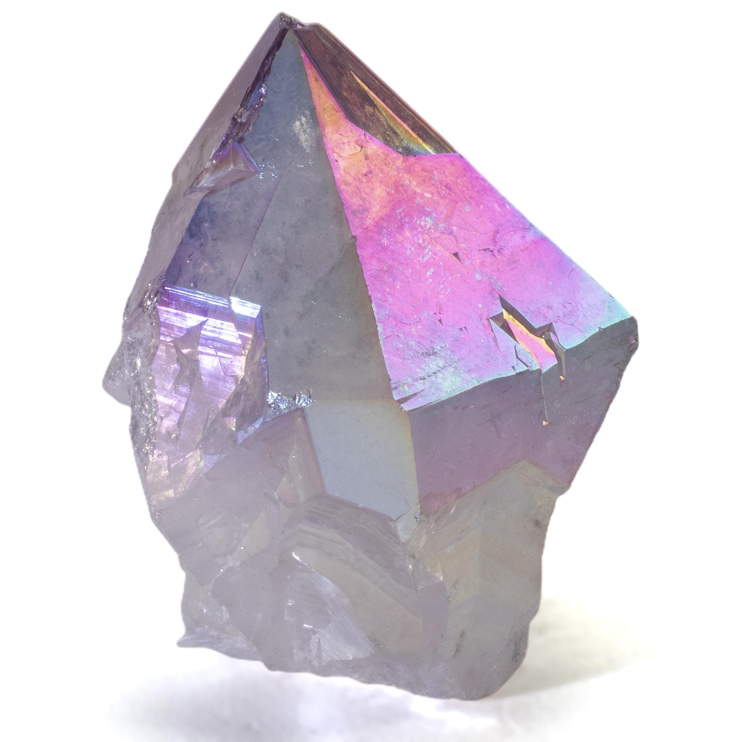 KALIFANO Amethyst Aura Borealis Amethyst Point - 100 g ABP120-AM