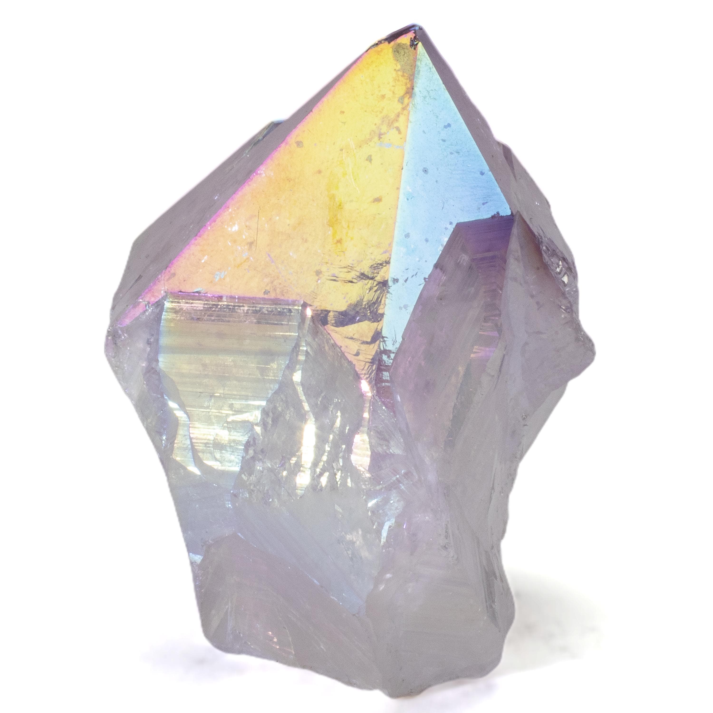 KALIFANO Amethyst Aura Borealis Amethyst Point - 100 g ABP120-AM