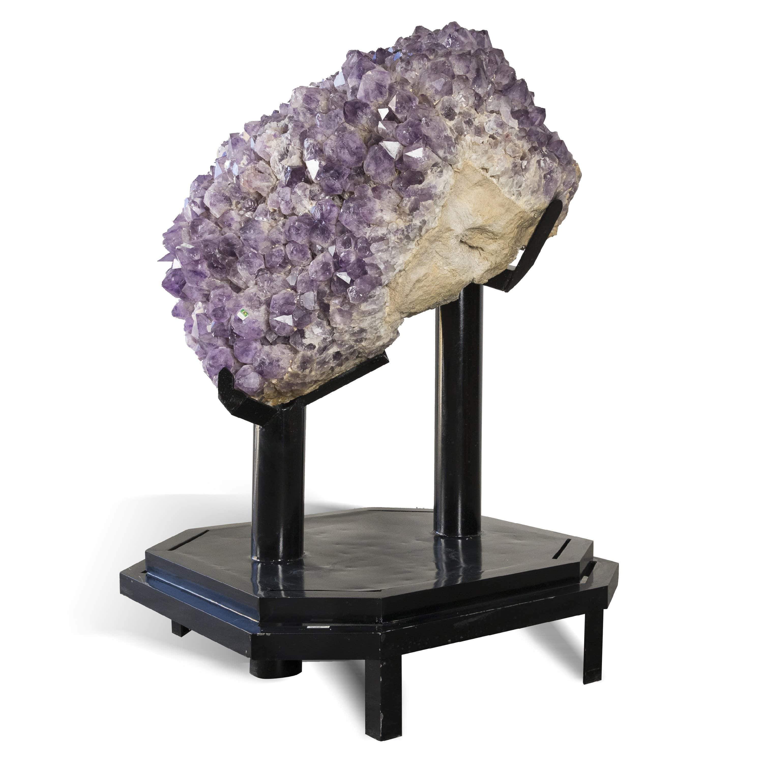 Kalifano Amethyst BAG96000.001 - Brazilian Amethyst Cluster540 kg - Custom Base BAG96000.001