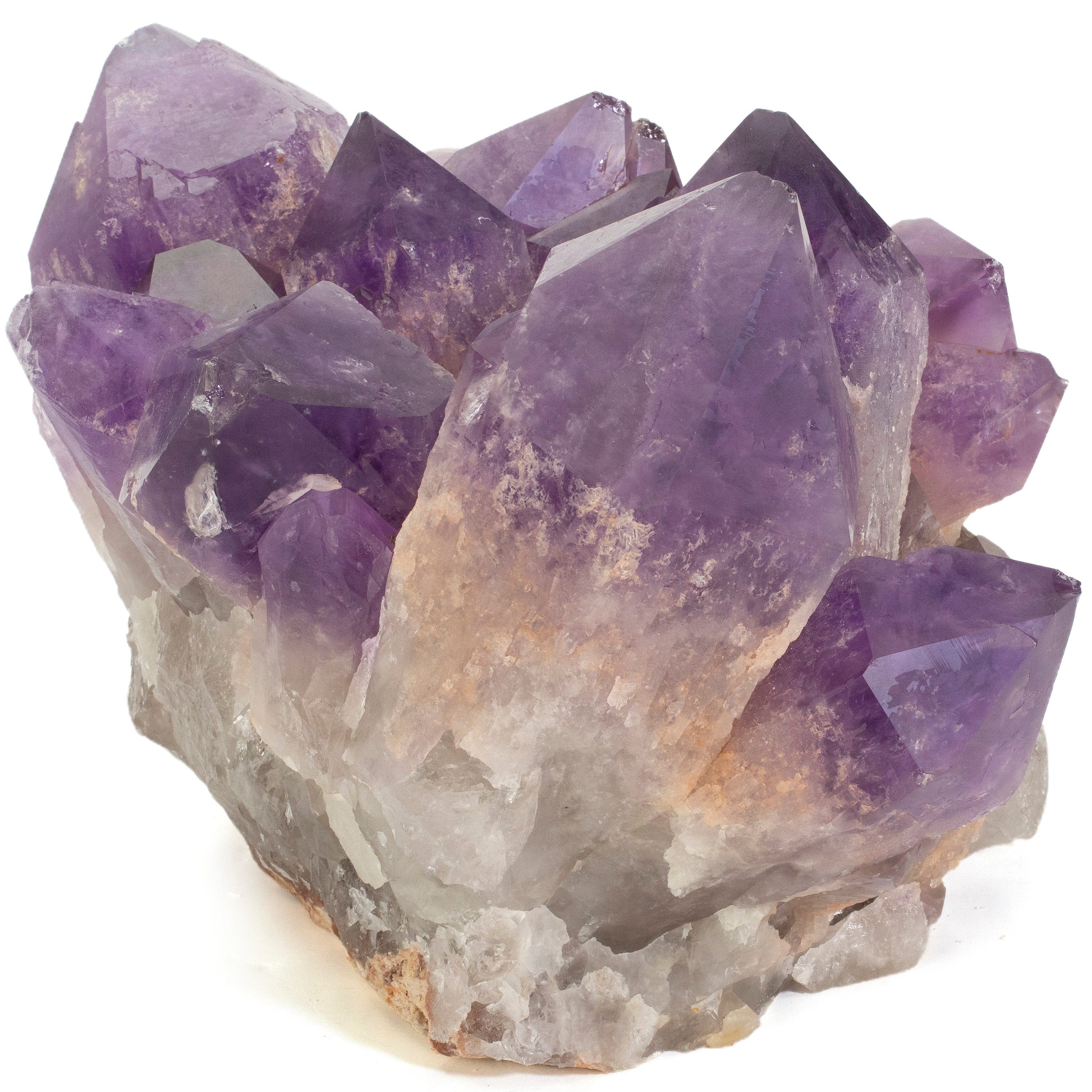 Kalifano Amethyst Bolivian Amethyst Point Cluster - 13" / 14 kg BA8900.001