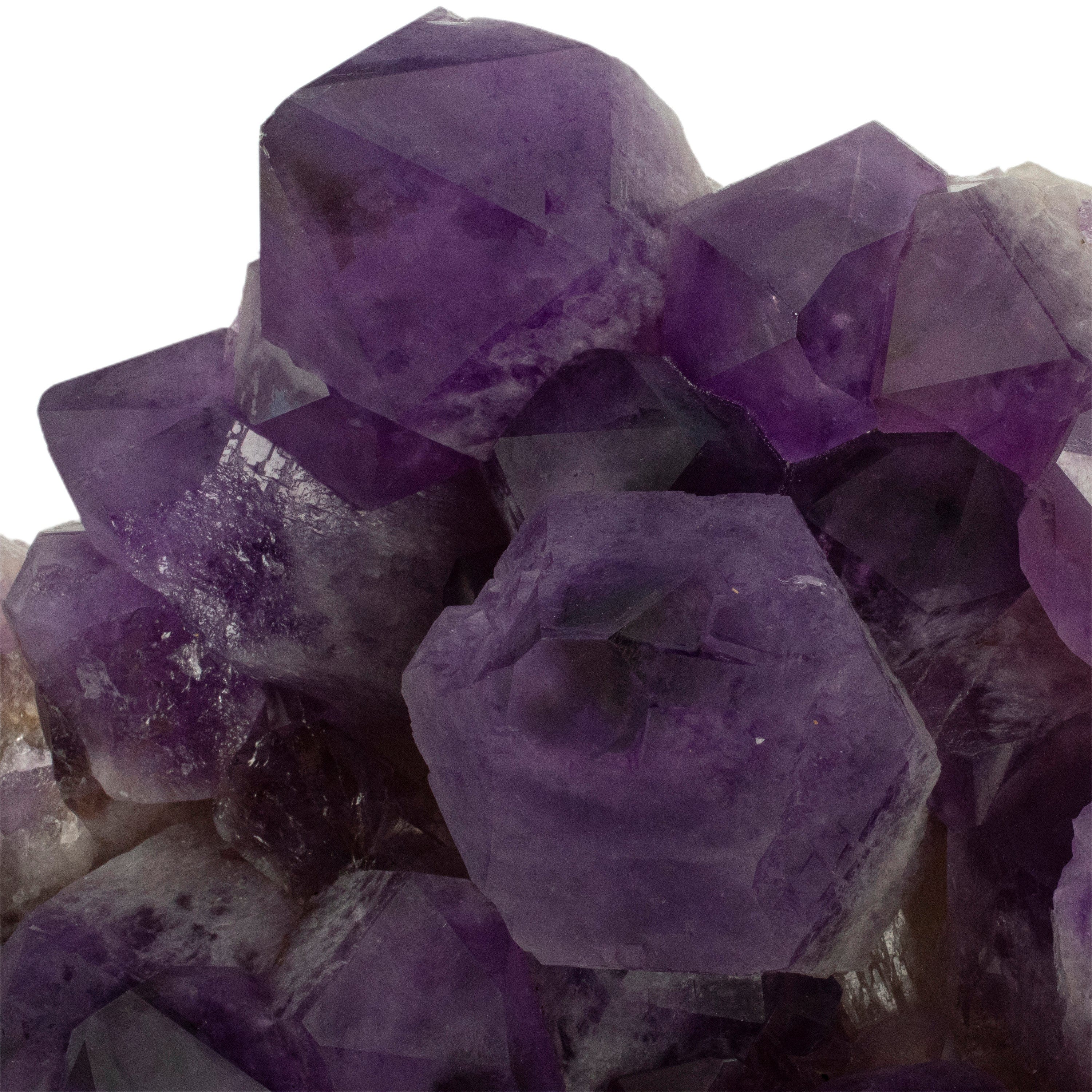 Kalifano Amethyst Bolivian Amethyst Point Cluster on Custom Stand - 23" / 31 kg BA28000.001