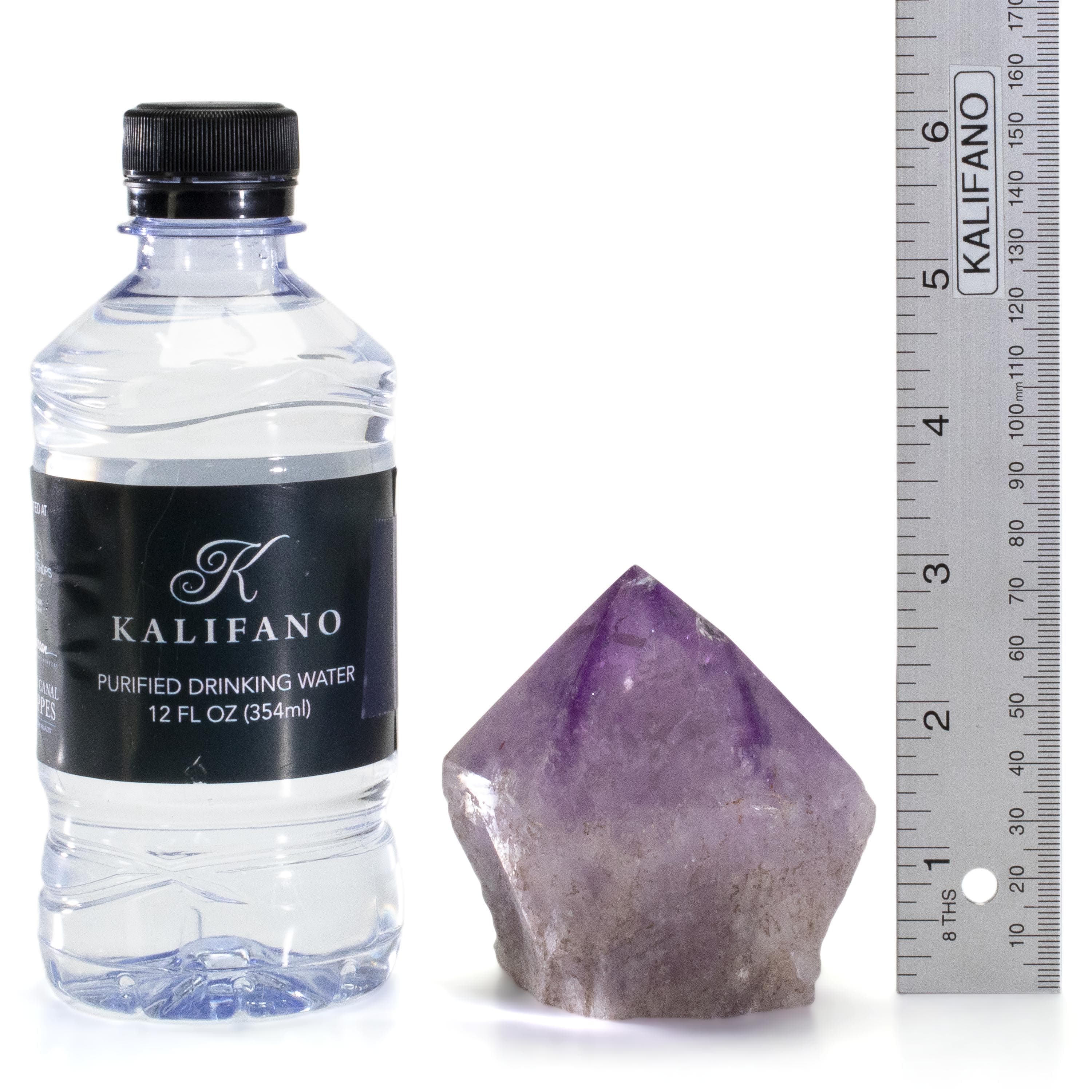 Kalifano Amethyst Brazilian Amethyst Point- 3" / 375 grams AP200