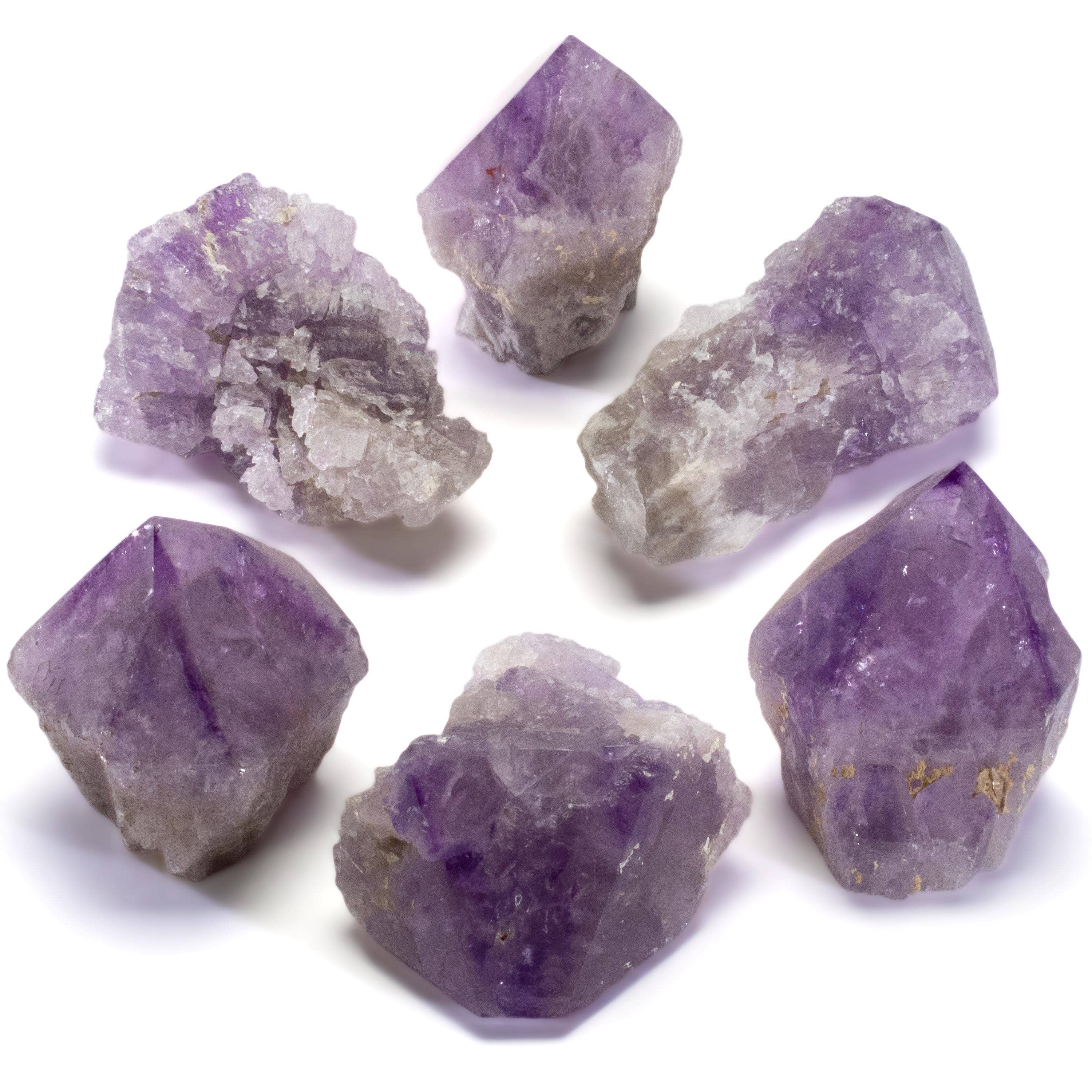 Kalifano Amethyst Brazilian Amethyst Point- 3" / 375 grams AP200