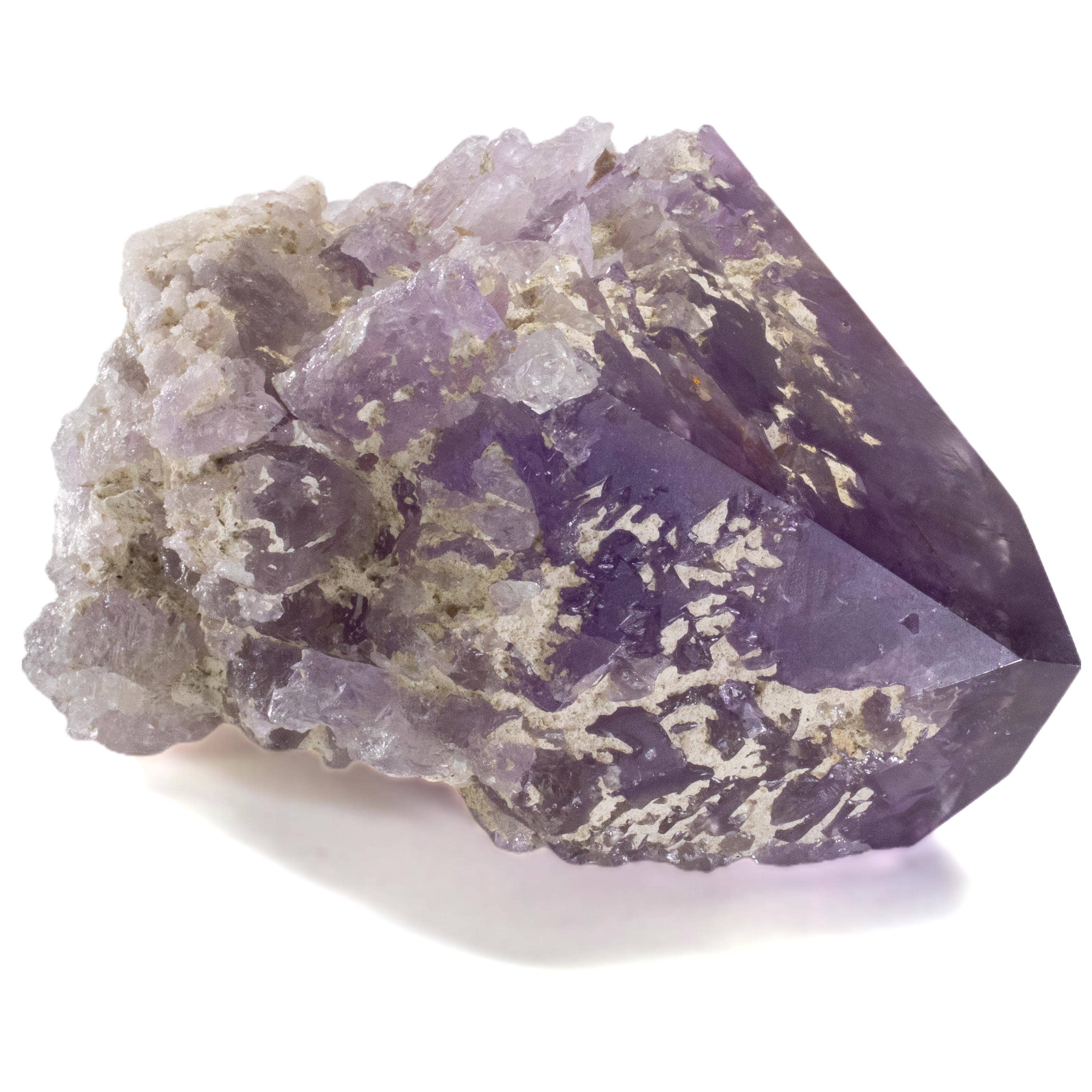 Kalifano Amethyst Brazilian Amethyst Point- 3.5" / 625 grams AP360