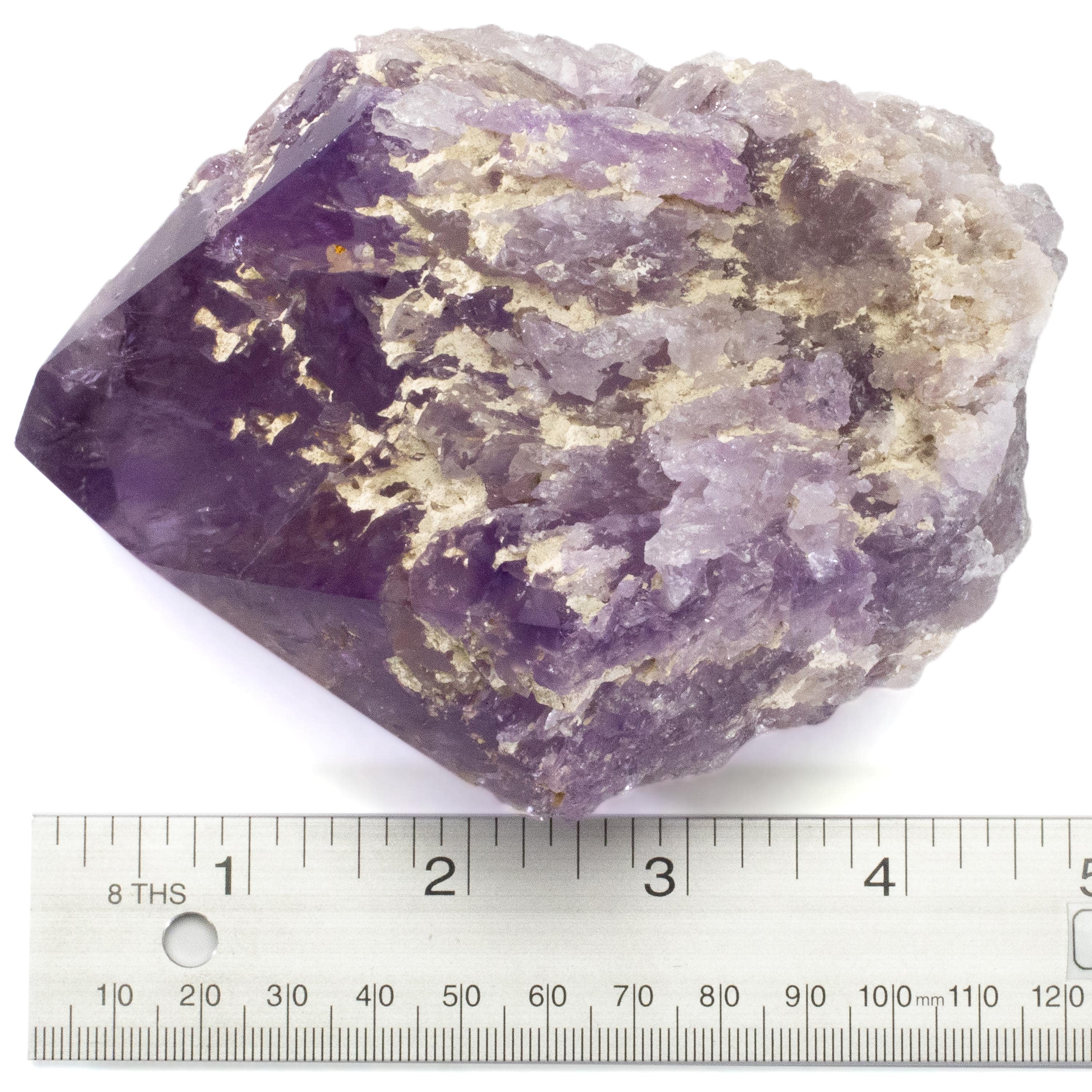 Kalifano Amethyst Brazilian Amethyst Point- 3.5" / 625 grams AP360