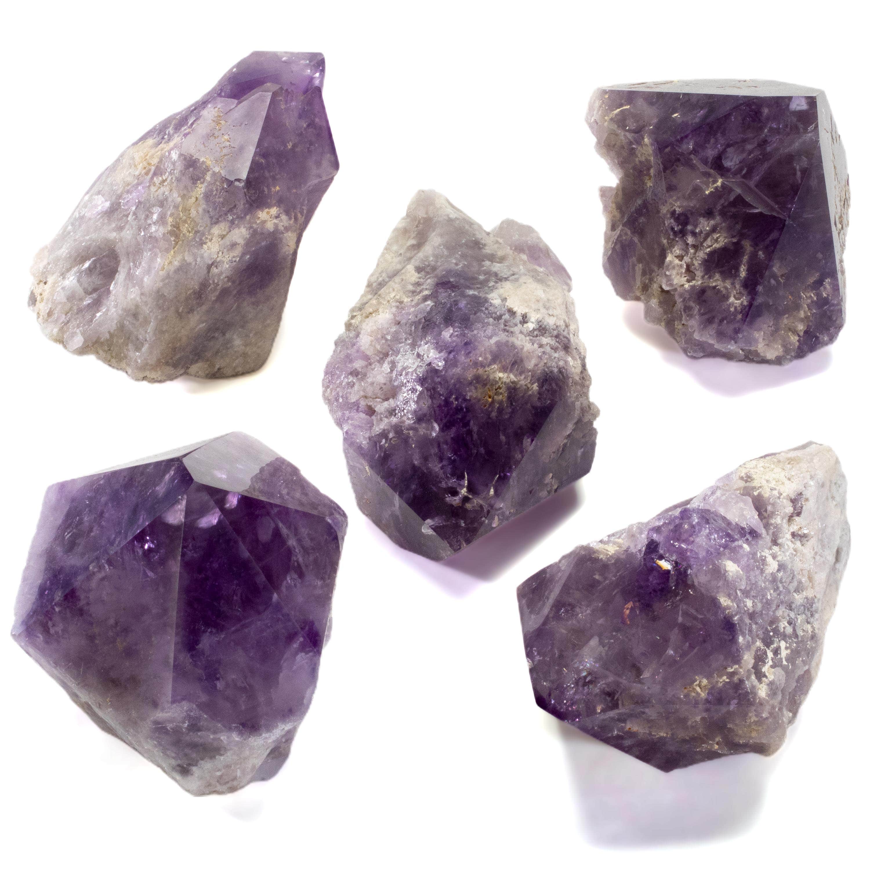 Kalifano Amethyst Brazilian Amethyst Point- 5" / 1,750 grams AP900