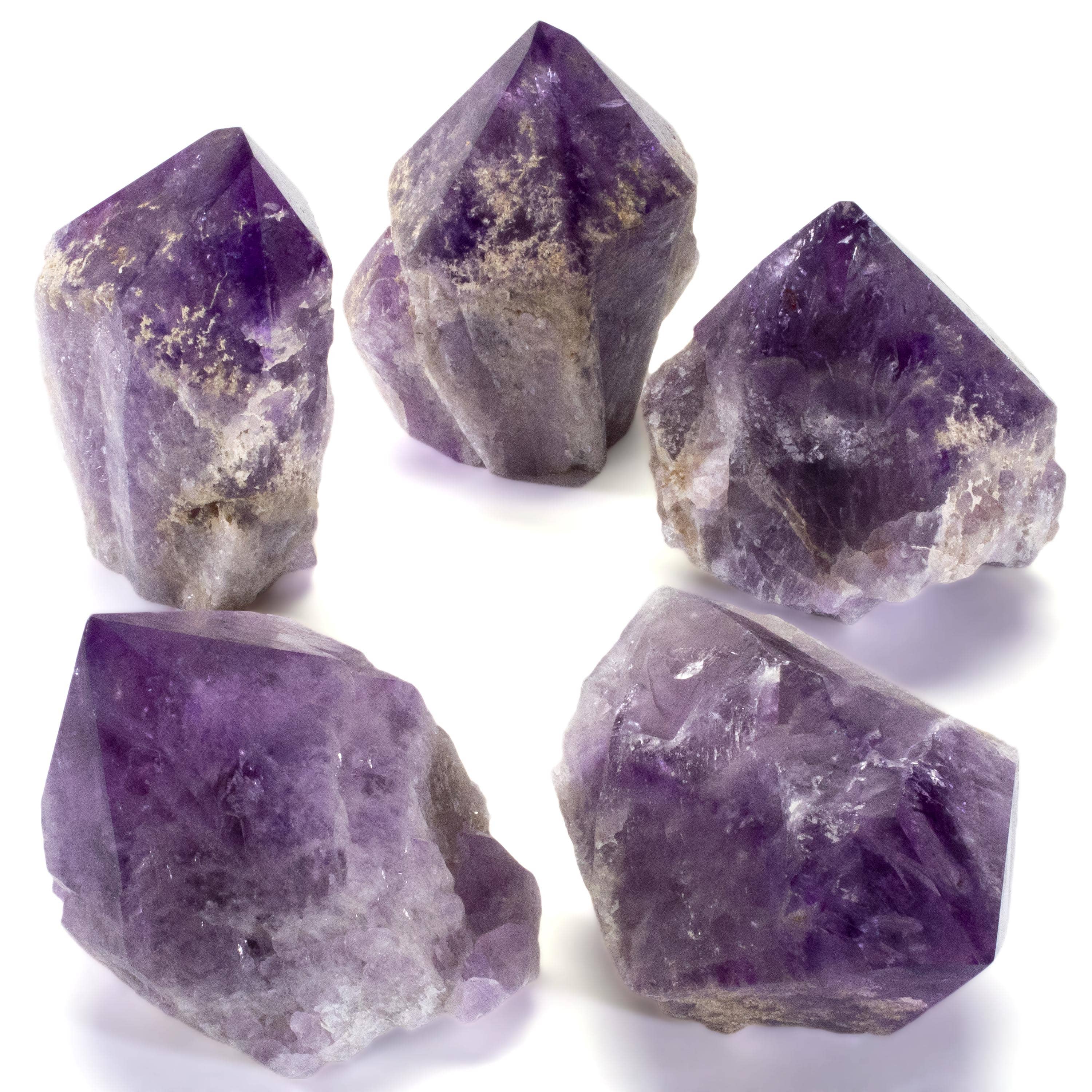 Kalifano Amethyst Brazilian Amethyst Point- 7" / 2,750 grams AP1400