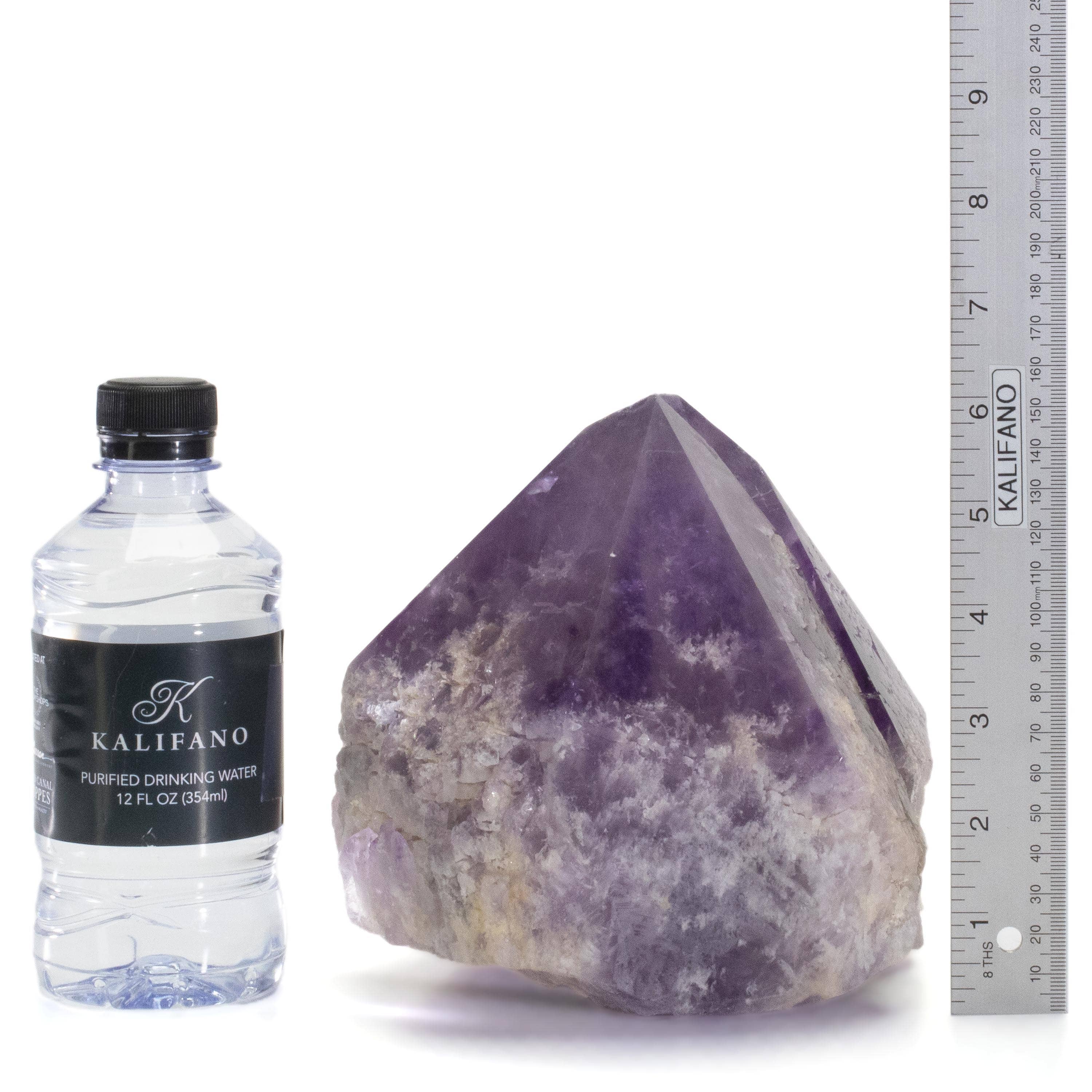 Kalifano Amethyst Brazilian Amethyst Point- 7" / 4,400 grams AP3000.001