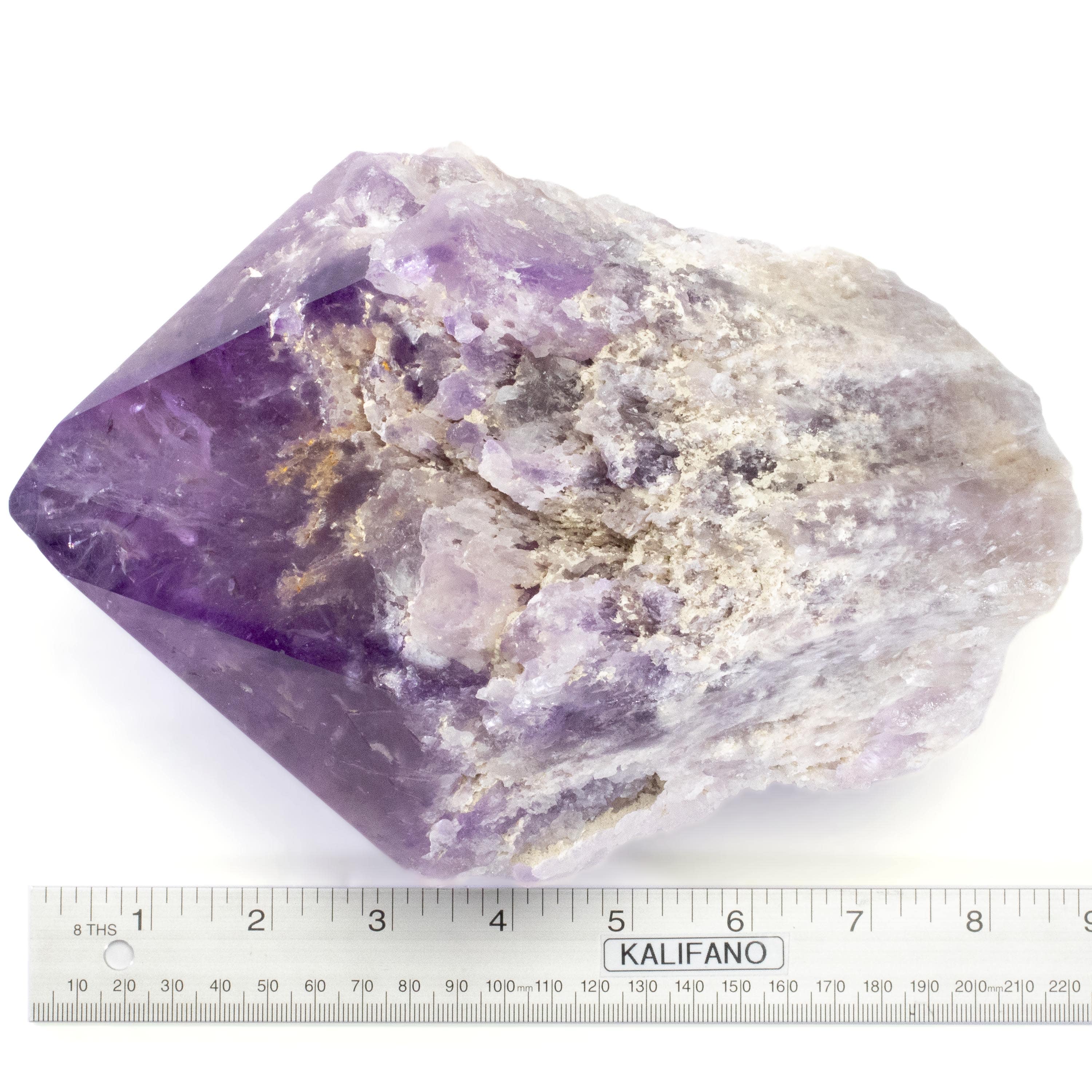 Kalifano Amethyst Brazilian Amethyst Point- 7.5" / 3,500 grams AP1800