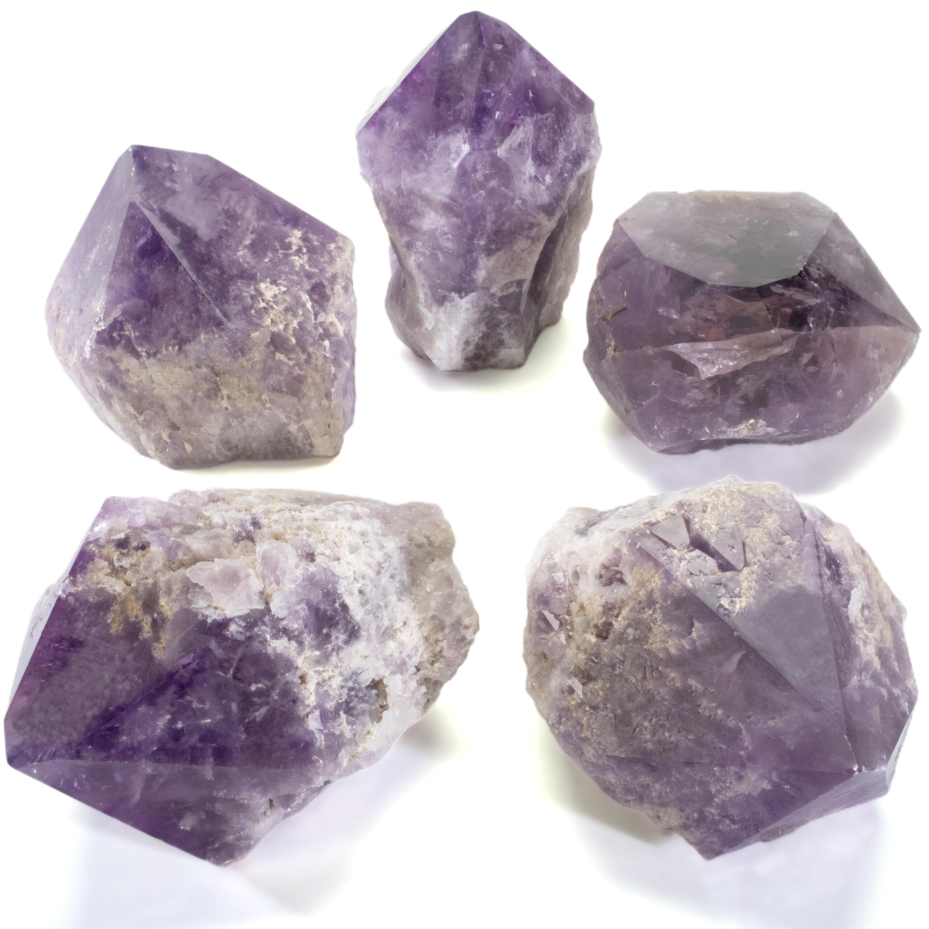 Kalifano Amethyst Brazilian Amethyst Point- 7.5" / 3,500 grams AP1800