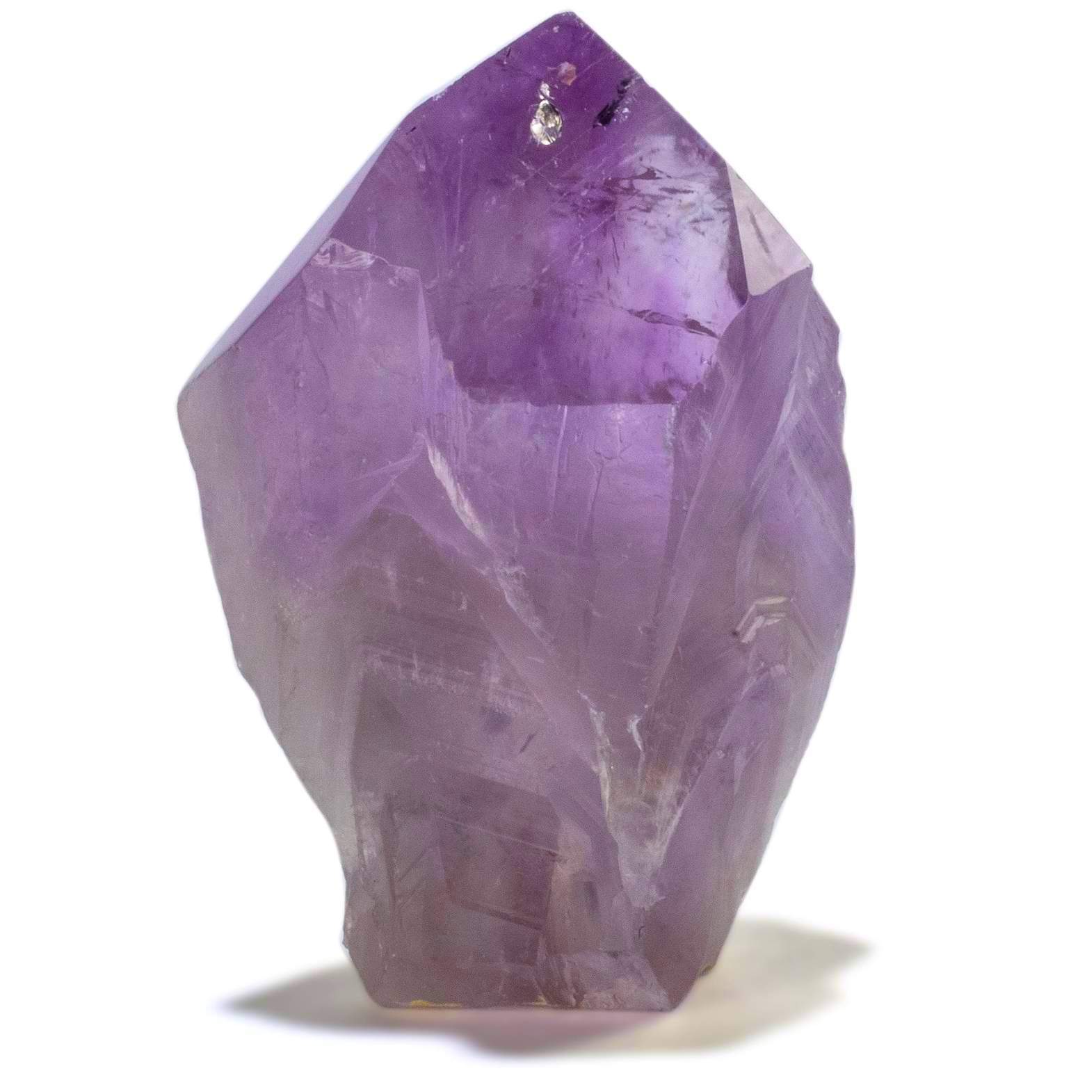 Kalifano Amethyst Natural Amethyst Point Healing Stone from Brazil AP20