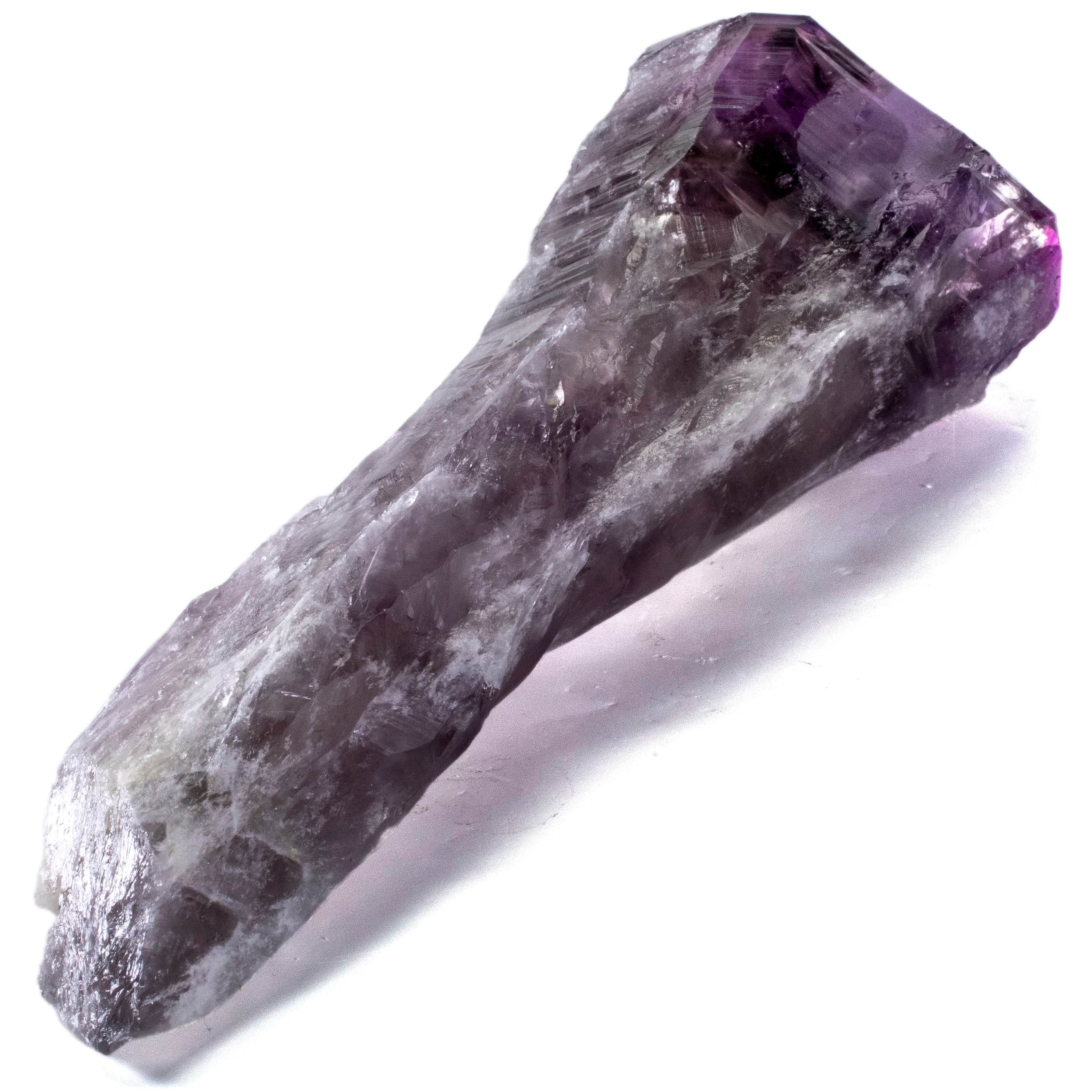 Kalifano Amethyst Natural Elestial Amethyst Point - 10 in. / 2 lbs ALW1000