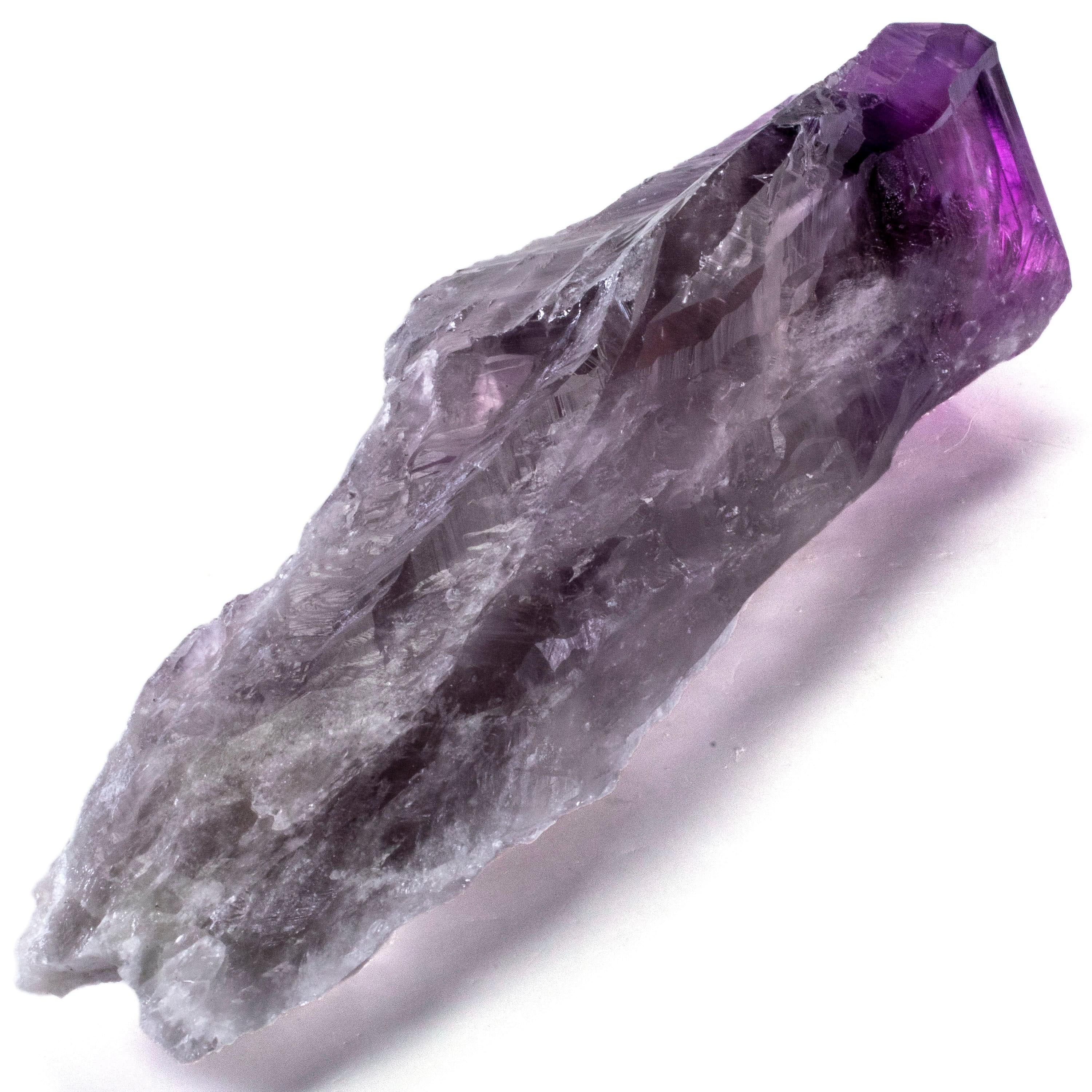 Kalifano Amethyst Natural Elestial Amethyst Point - 8 in. / 1.3 lbs ALW600