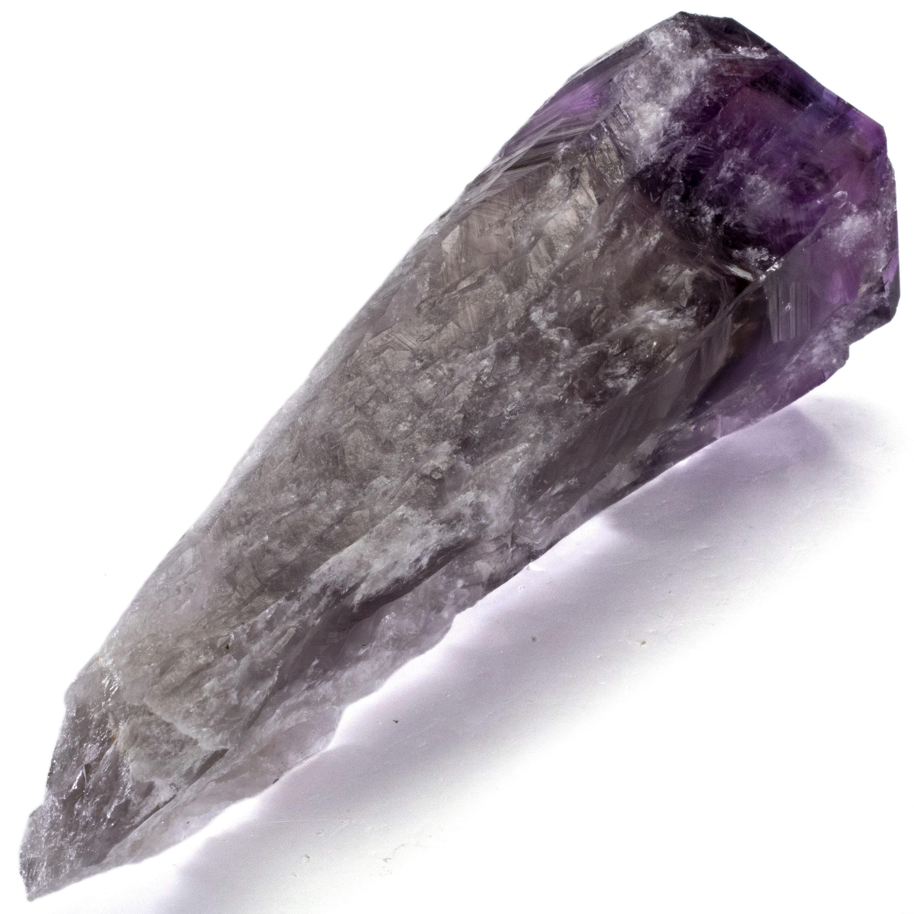 Kalifano Amethyst Natural Elestial Amethyst Point - 8 in. / 1.5 lbs ALW800