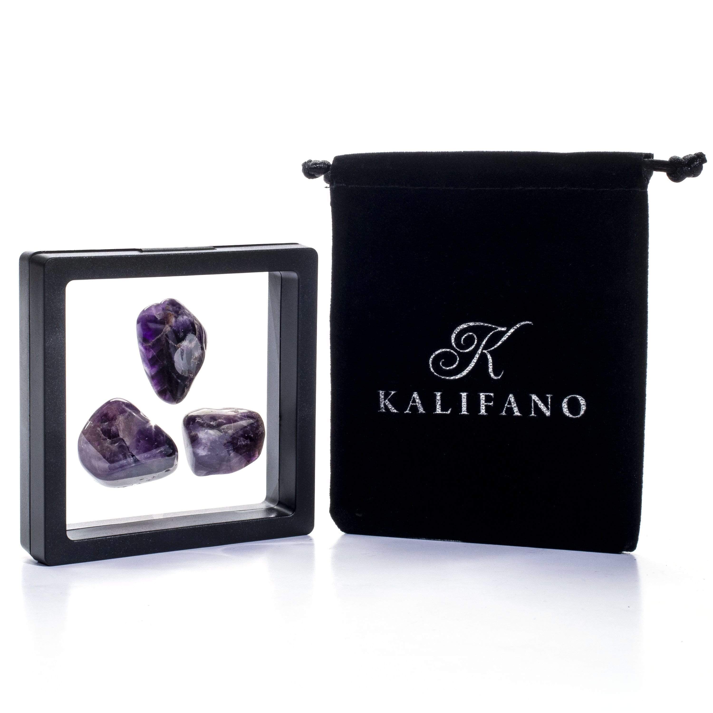 Kalifano Amethyst Tumbled Amethyst TS-AM