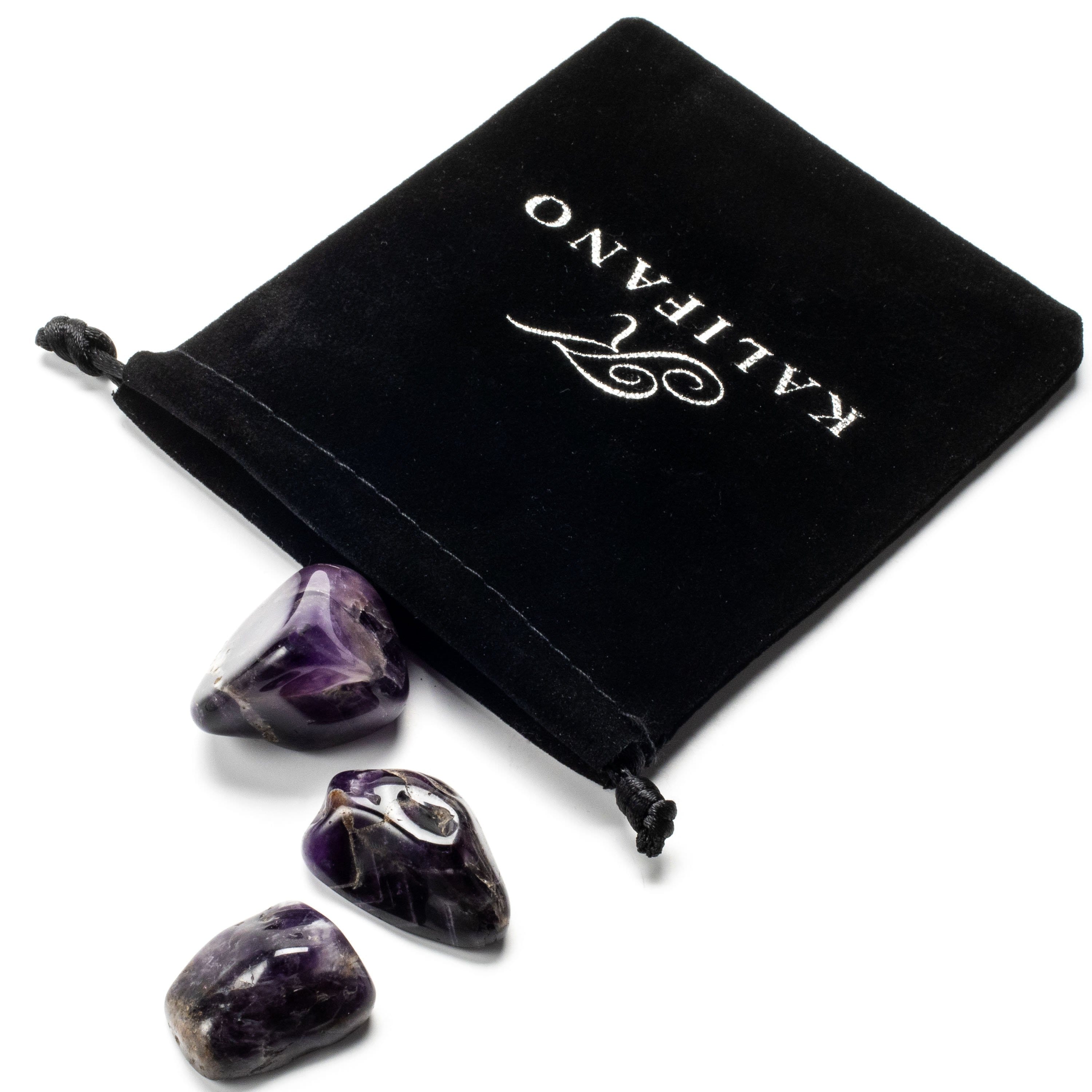 Kalifano Amethyst Tumbled Amethyst TS-AM