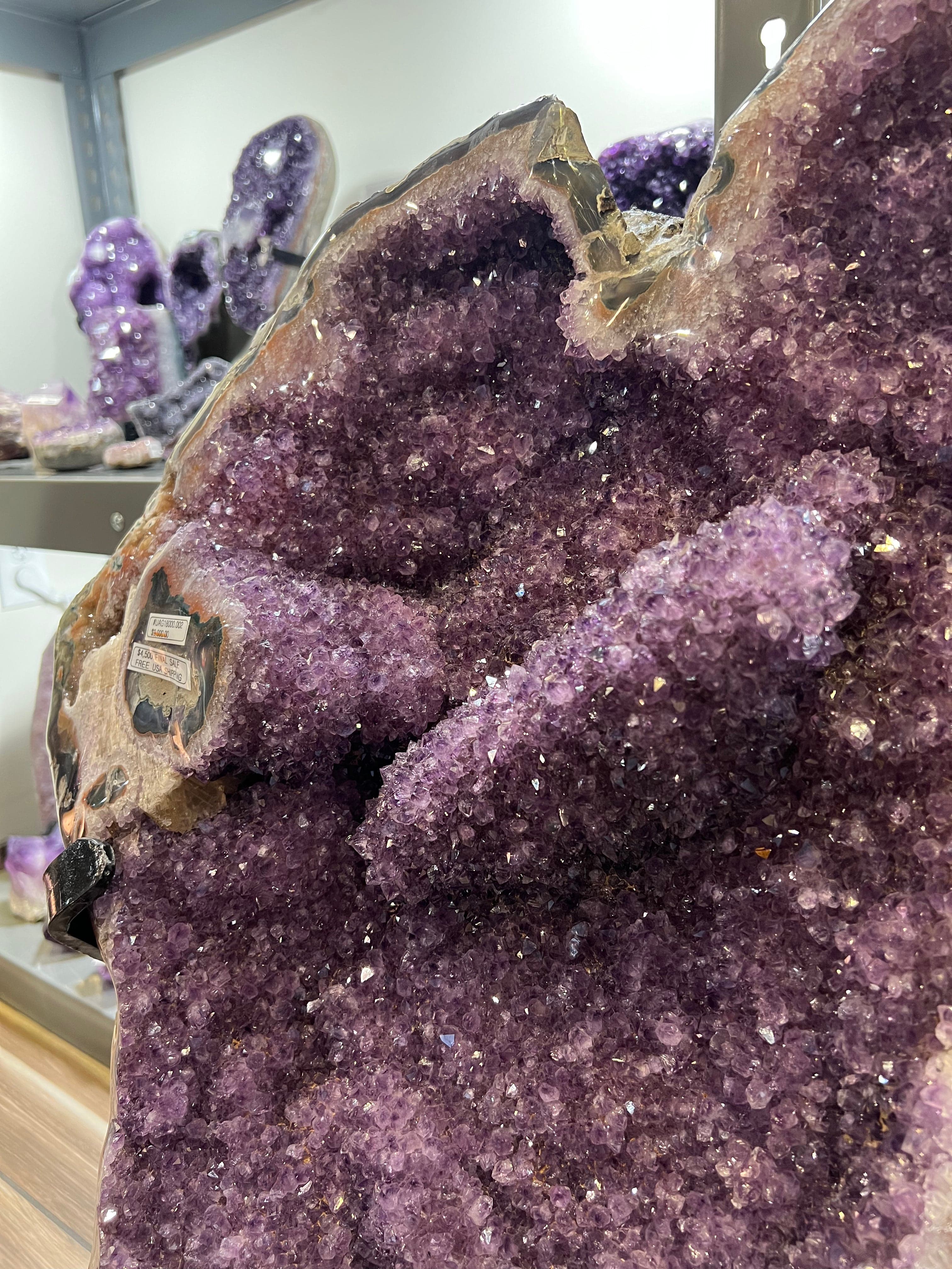 Kalifano Amethyst UAG18000.002 - Amethyst Geode Uruguay UAG18000.002