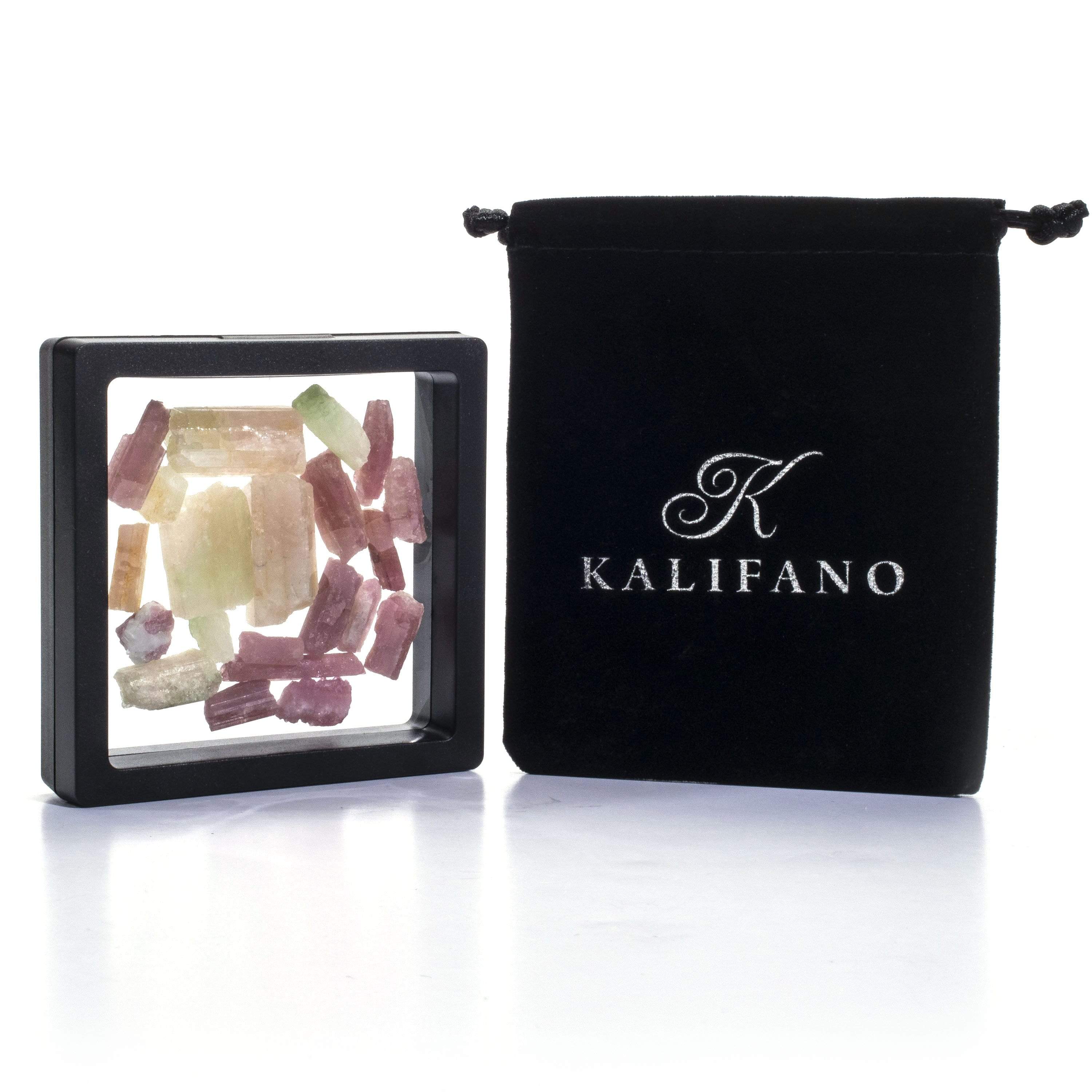 KALIFANO Bicolor Tourmaline Bundle BCT40