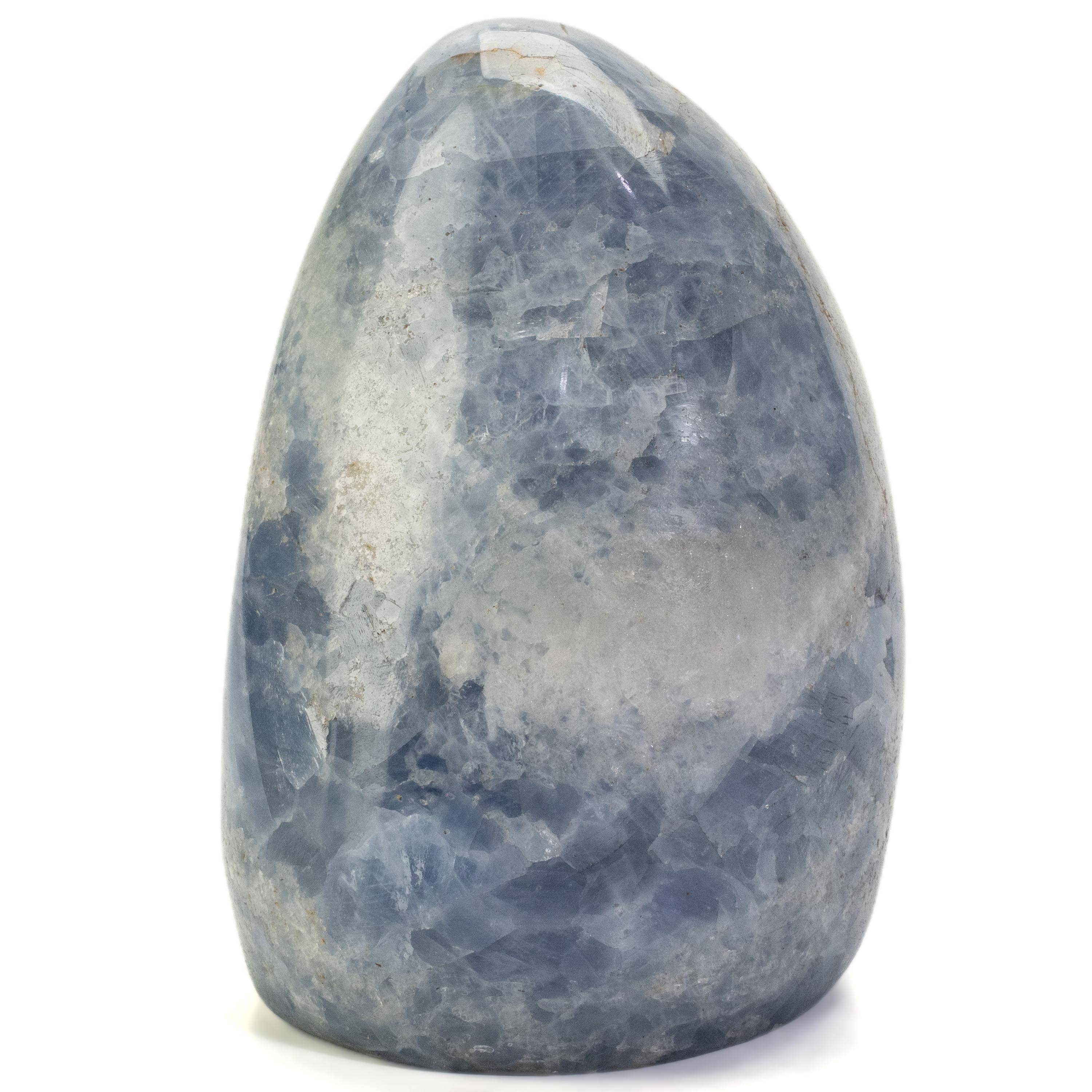 Kalifano Blue Calcite Blue Calcite Freeform Cut Base -5" / 875g CB500-BC